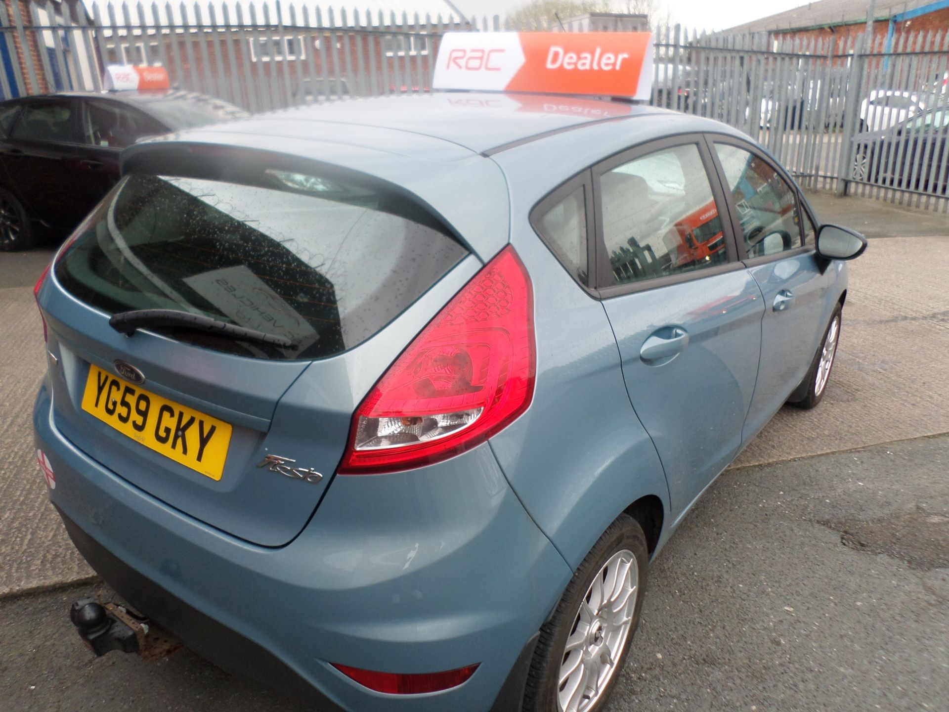 2009/59 REG FORD FIESTA STYLE 68 TDCI DIESEL 5 DOOR HATCHBACK, SHOWING 0 FORMER KEEPERS *NO VAT* - Image 5 of 10