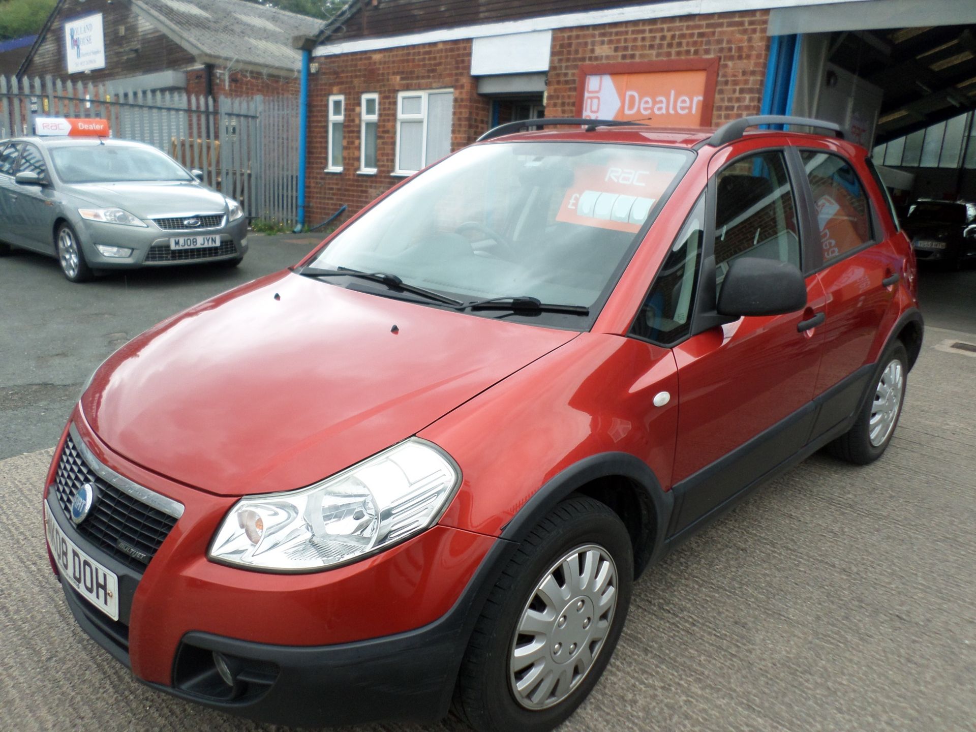 2008/08 REG FIAT SEDICI DYNAMIC MULTIJET 4X4 RED DIESEL 5 DOOR HATCHBACK, SHOWING 2 FORMER KEEPERS - Image 3 of 11