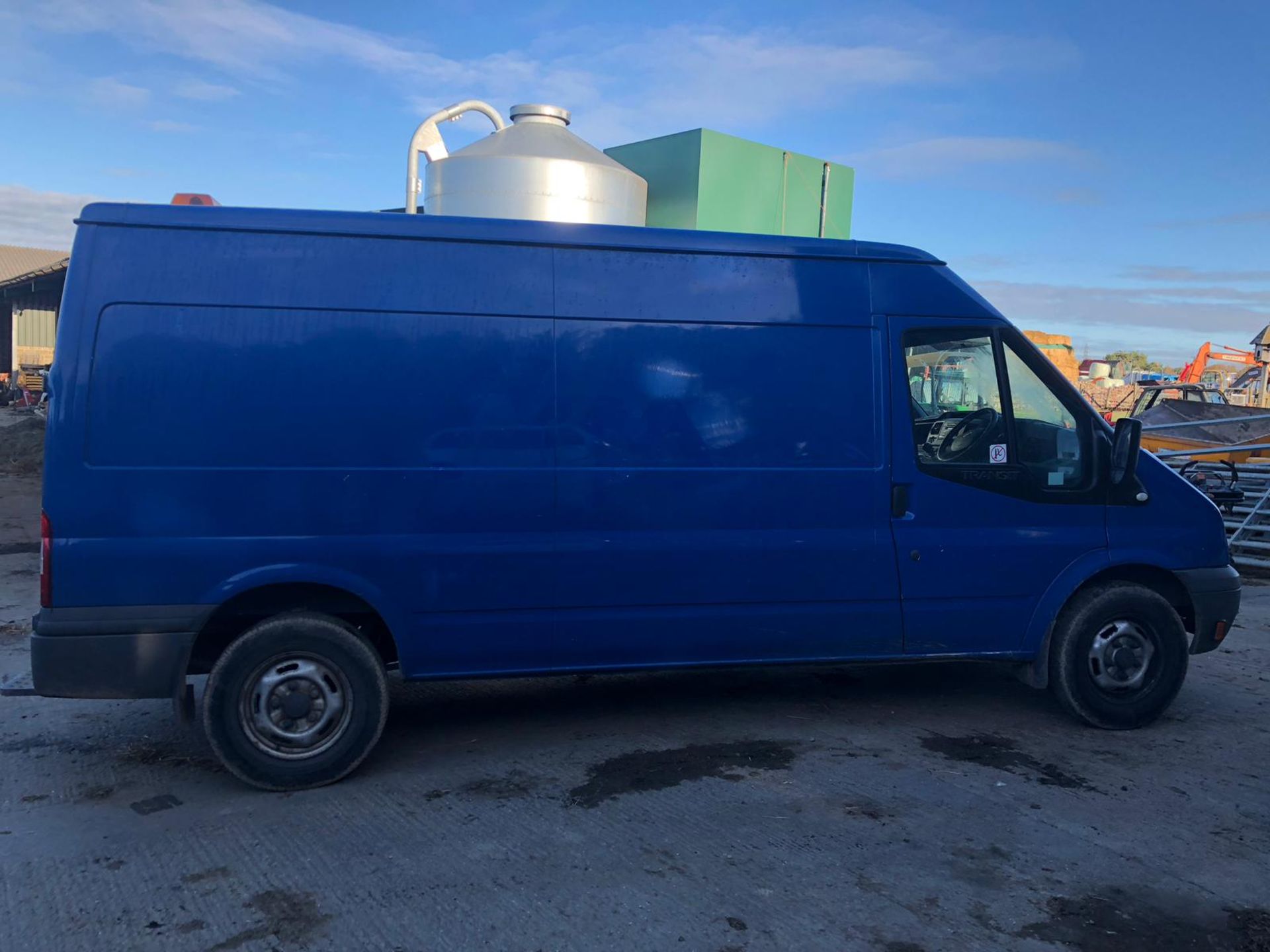 2012/12 REG FORD TRANSIT 125 T350M RWD BLUE DIESEL PANEL VAN, SHOWING 1 FORMER KEEPER *PLUS VAT*