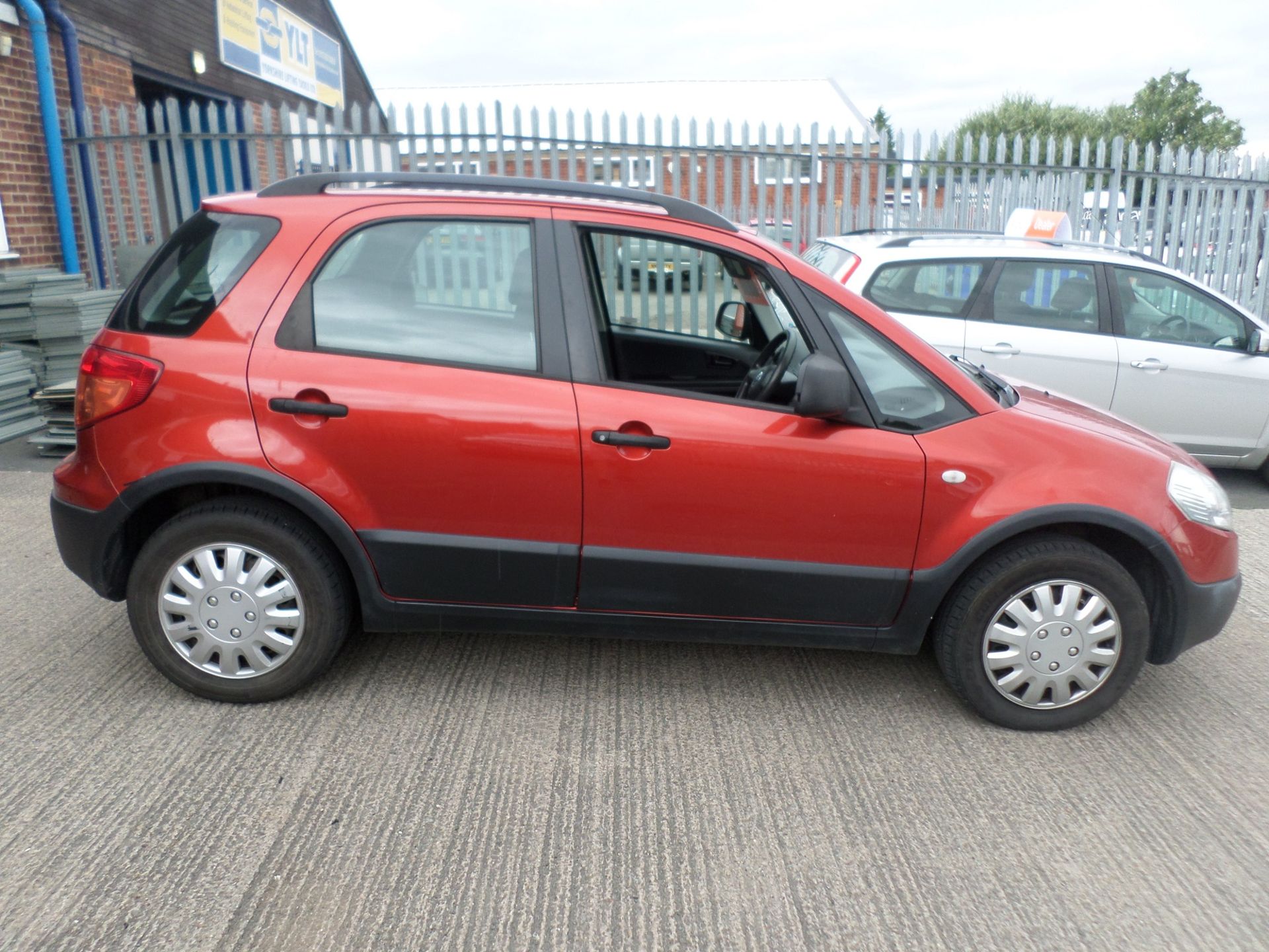 2008/08 REG FIAT SEDICI DYNAMIC MULTIJET 4X4 RED DIESEL 5 DOOR HATCHBACK, SHOWING 2 FORMER KEEPERS - Image 7 of 11