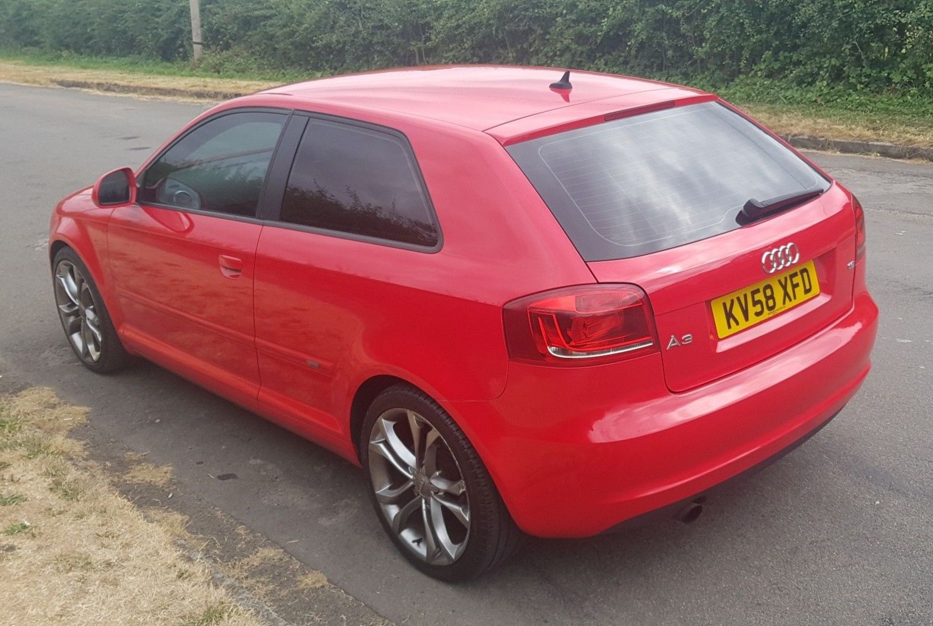 2008/58 REG AUDI A3 SE 101 MPI RED PETROL 3 DOOR HATCHBACK - S3 ALLOYS *NO VAT* - Image 4 of 8