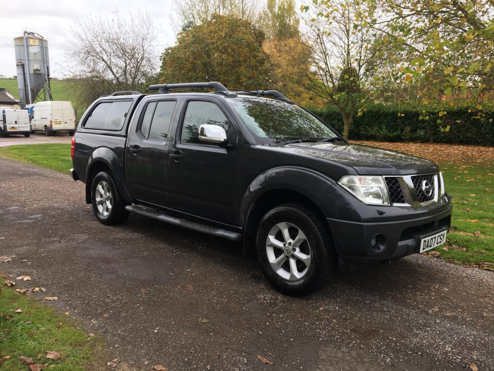 2007/07 REG NISSAN NAVARA AVENTURA 4X4 4WD DOUBLE CAB DCI GREY DIESEL PICK UP 2.5 *NO VAT*