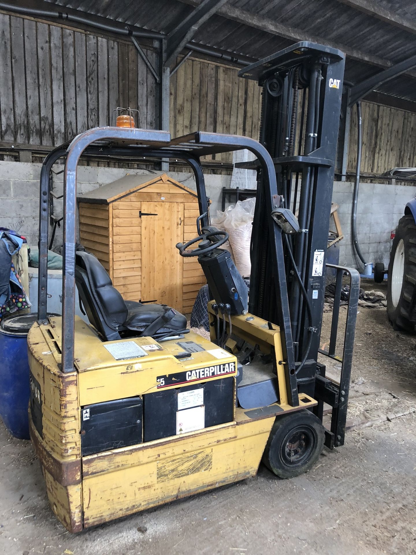 1995 CATERPILLAR EP15T ELECTRIC FORKLIFT, *PLUS VAT*