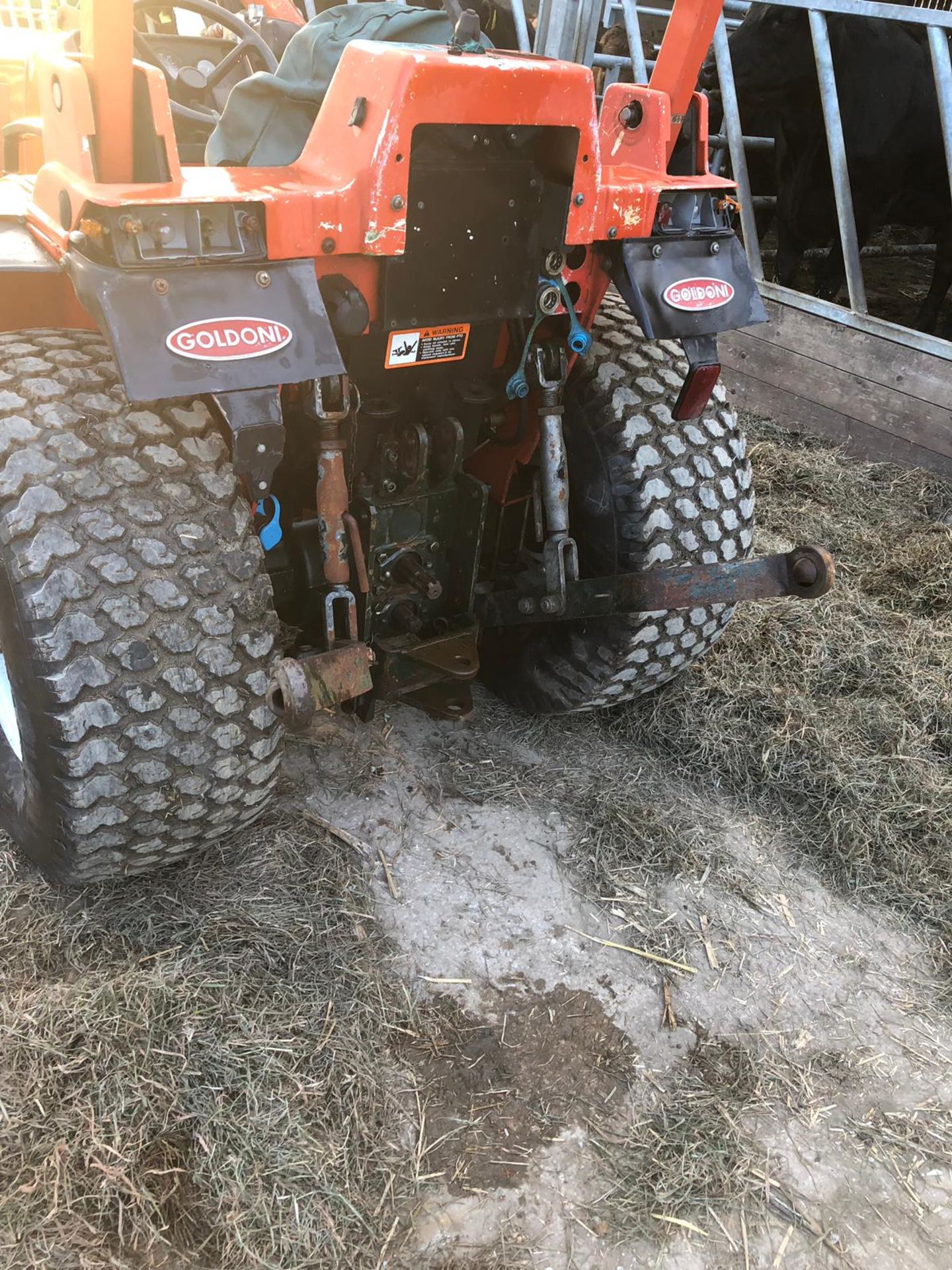 GOLDONI COMPACT TRACTOR WITH LEWIS FRONT LOADER *PLUS VAT* - Image 13 of 14