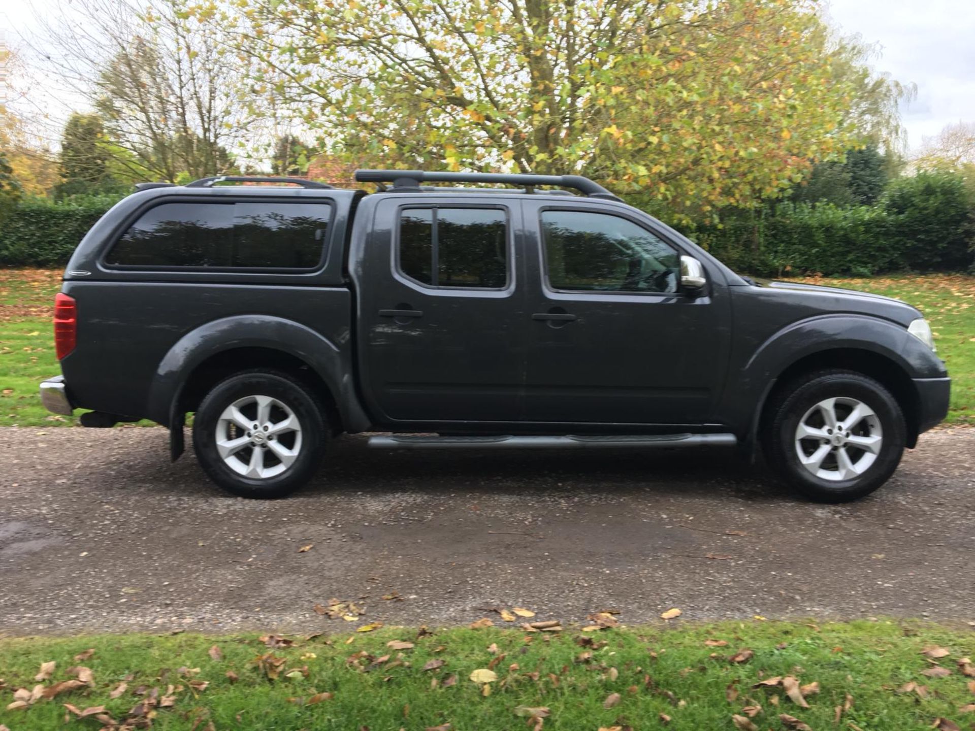 2007/07 REG NISSAN NAVARA AVENTURA 4X4 4WD DOUBLE CAB DCI GREY DIESEL PICK UP 2.5 *NO VAT* - Image 9 of 15