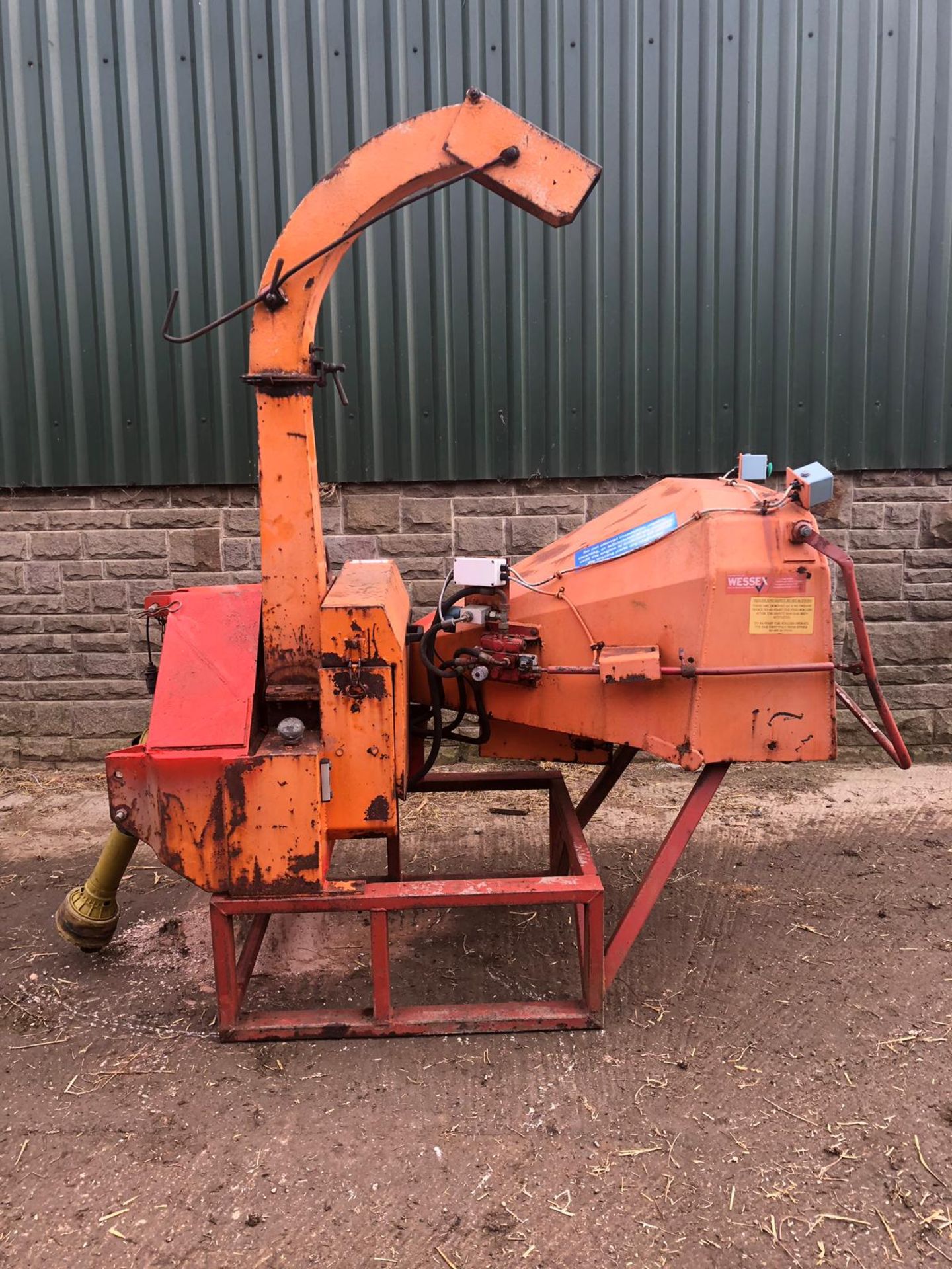 PTO DRIVEN WESSEX WOOD CHIPPER *PLUS VAT*