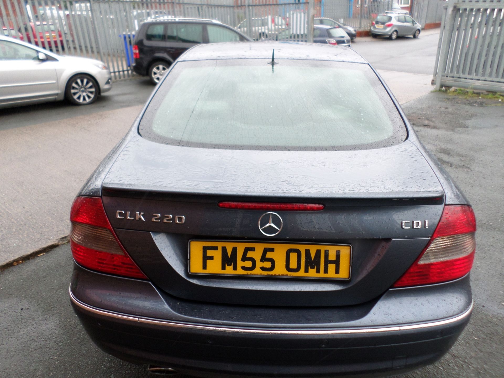 2005/55 REG MERCEDES CLK 220 CDI SPORT AUTO BLUE DIESEL COUPE, SHOWING 2 FORMER KEEPERS *NO VAT* - Image 6 of 16