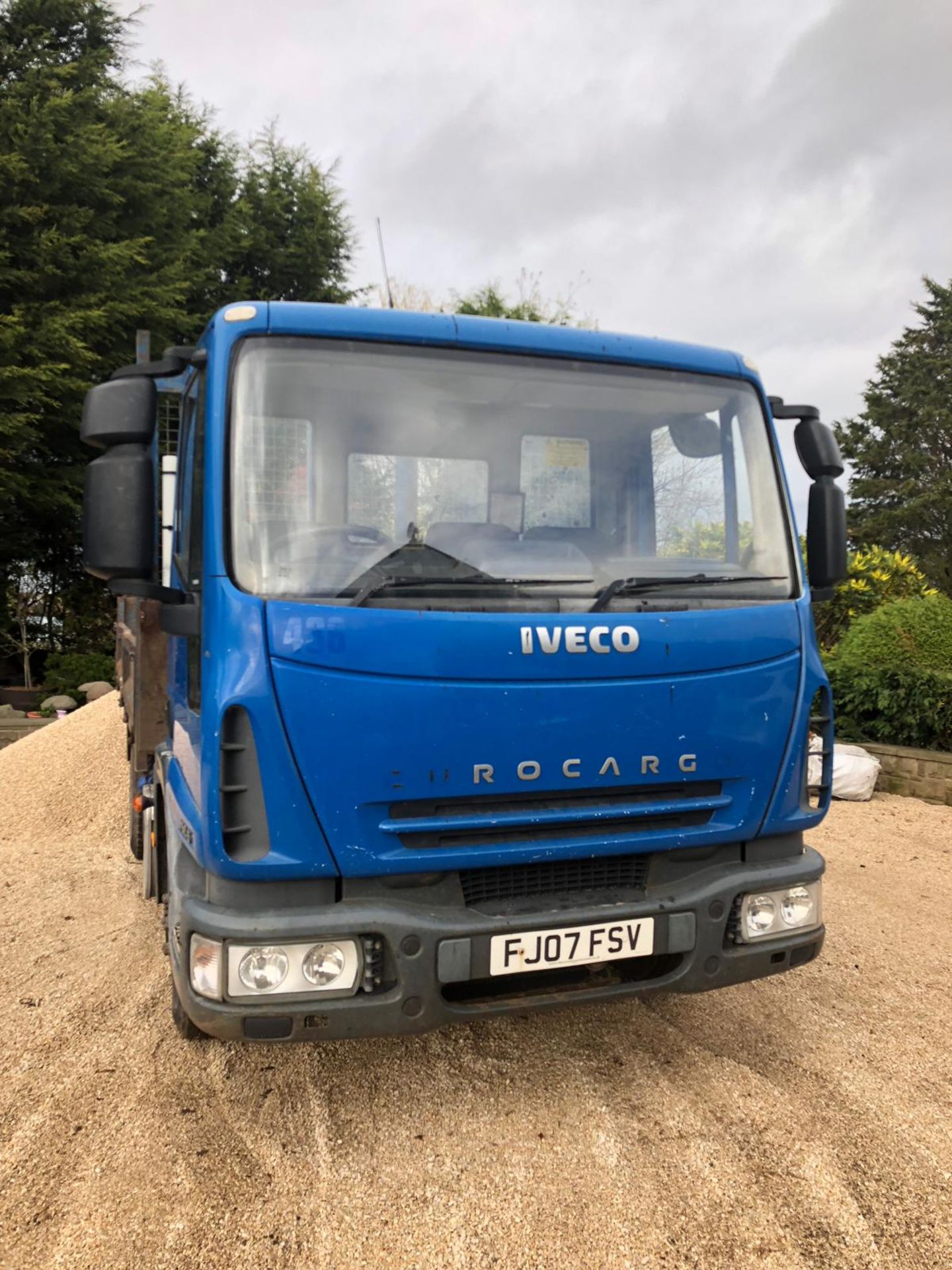 2007/07 REG IVECO EUROCARGO ML75E16K 7.5T BLUE DIESEL TIPPER, SHOWING 0 FORMER KEEPERS *PLUS VAT* - Image 3 of 15