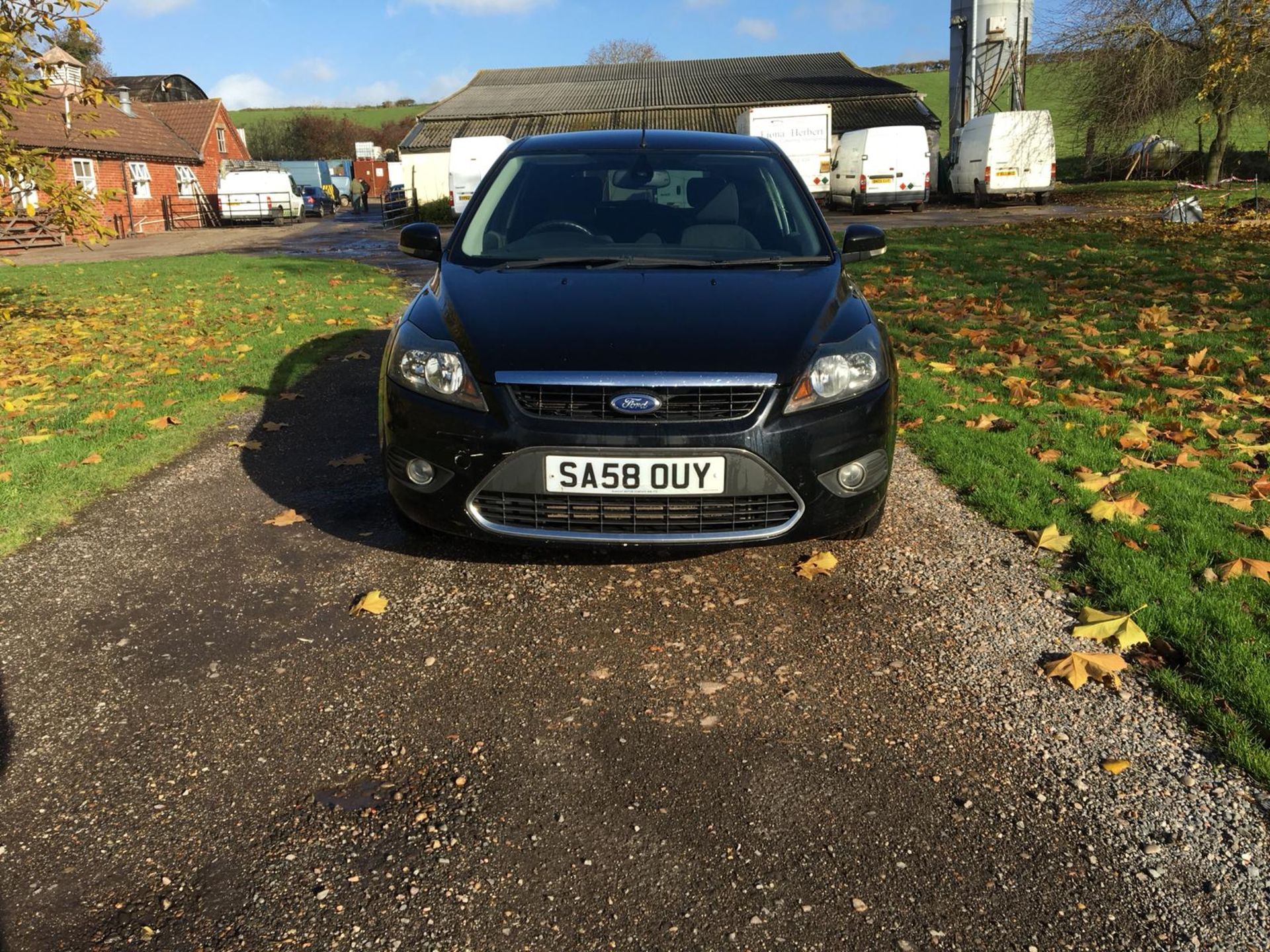 2008/58 REG FORD FOCUS TITANIUM TURBO DIESEL 136 BLACK 3 DOOR HATCHBACK, SHOWING 1 FORMER KEEPER - Image 2 of 13