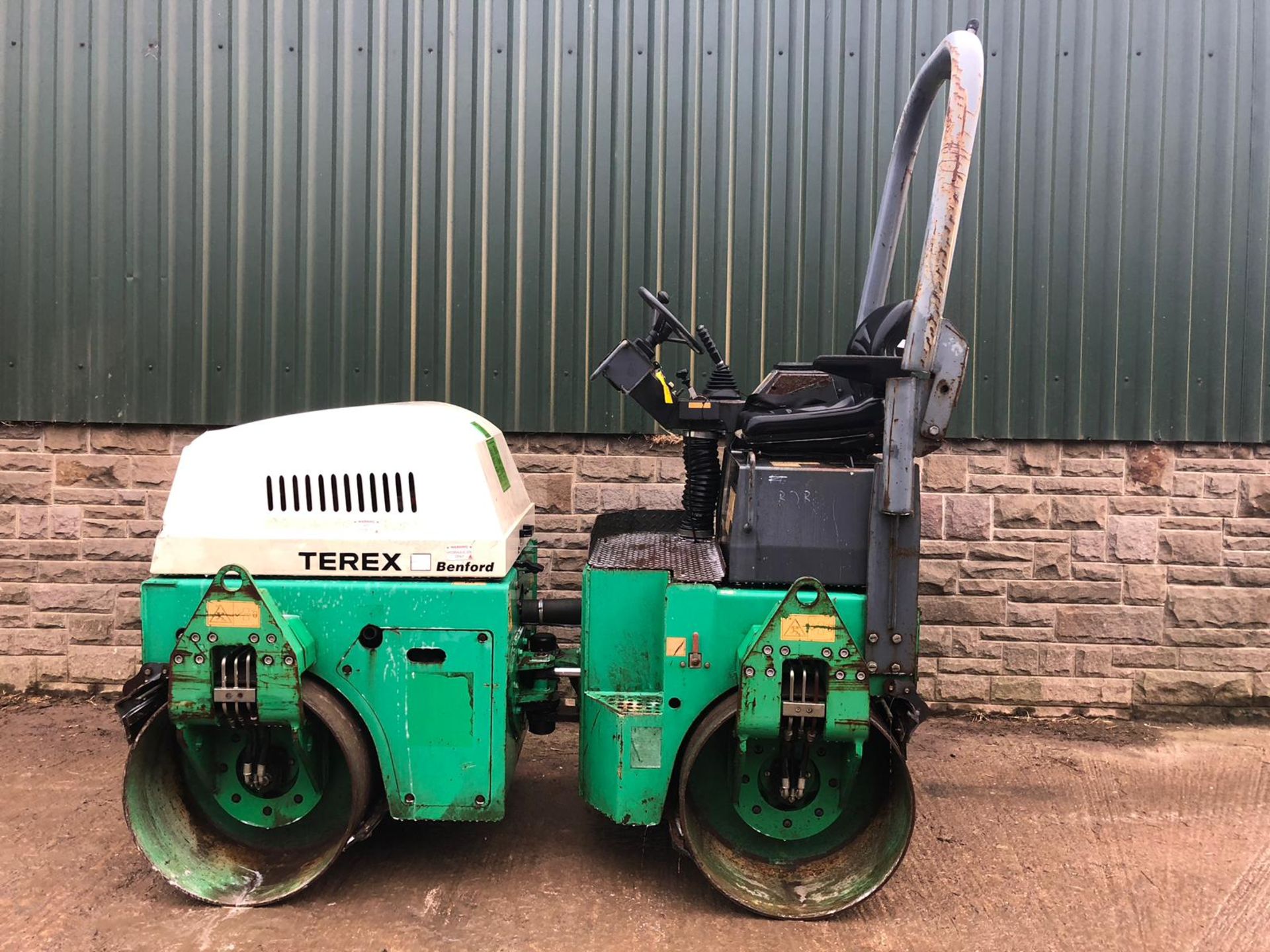 2006 TEREX BENFORD TV1200 GREEN / WHITE ROLLER *PLUS VAT* - Image 2 of 11