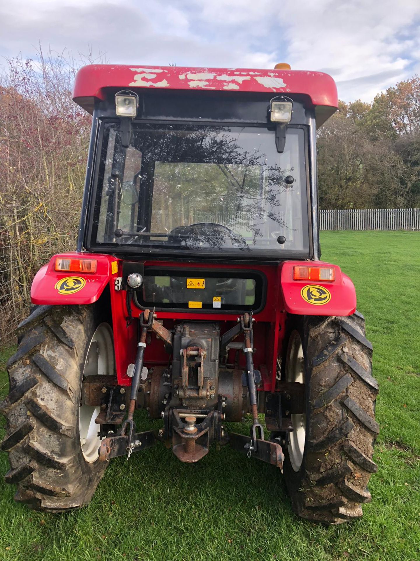 2008 ENFLY DQ554 TRACTOR RED / BLACK *PLUS VAT* - Image 8 of 20