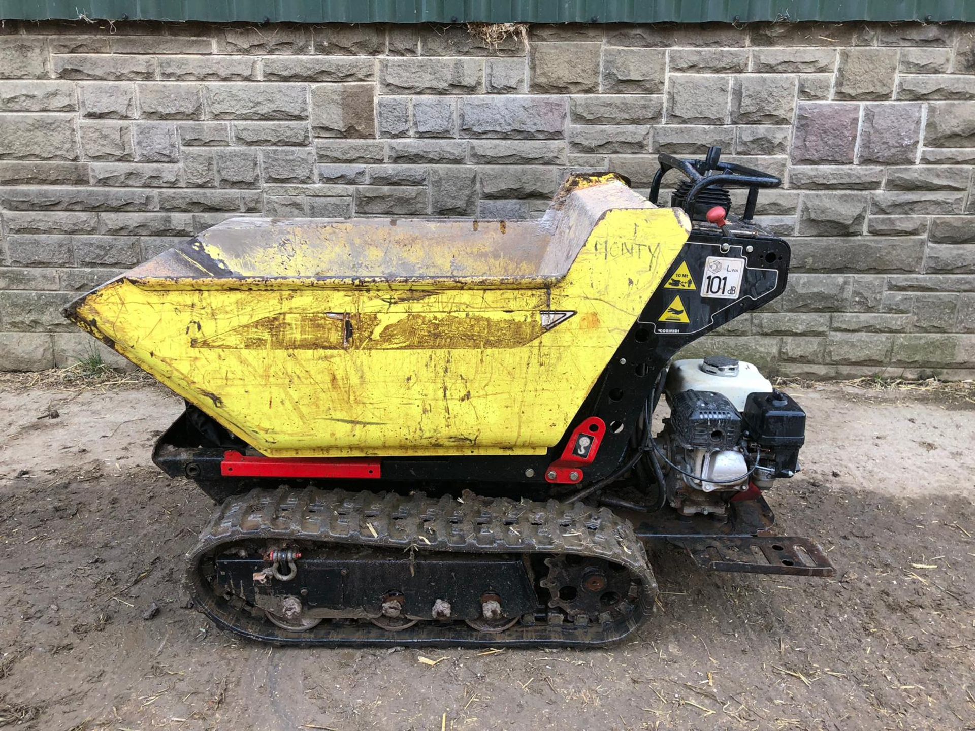 2016 CORMIDI C6.50H1 PEDESTRIAN HIGH DISCHARGE TRACKED DUMPER / CARRIER *PLUS VAT* - Bild 3 aus 8