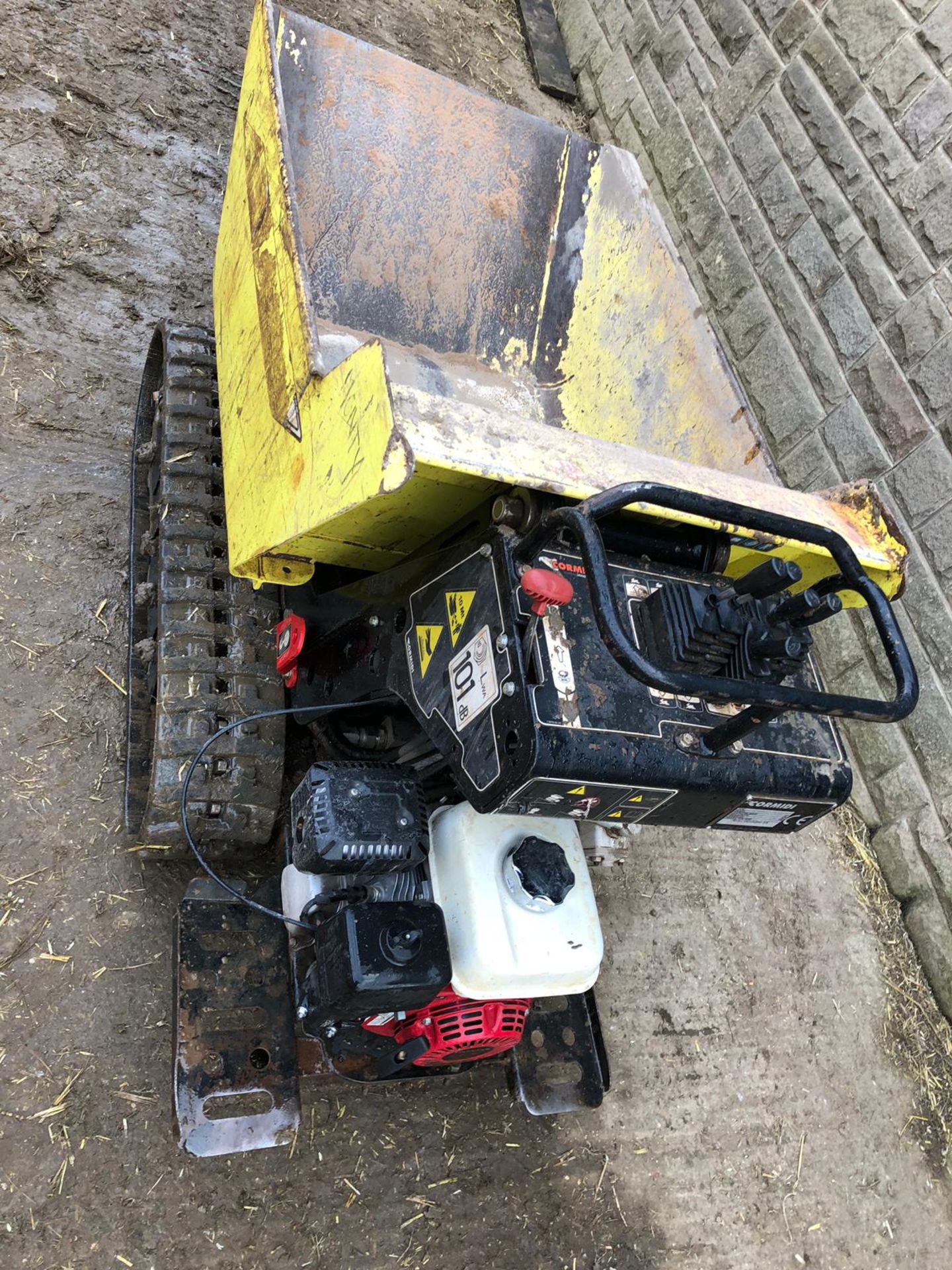 2016 CORMIDI C6.50H1 PEDESTRIAN HIGH DISCHARGE TRACKED DUMPER / CARRIER *PLUS VAT* - Image 6 of 8