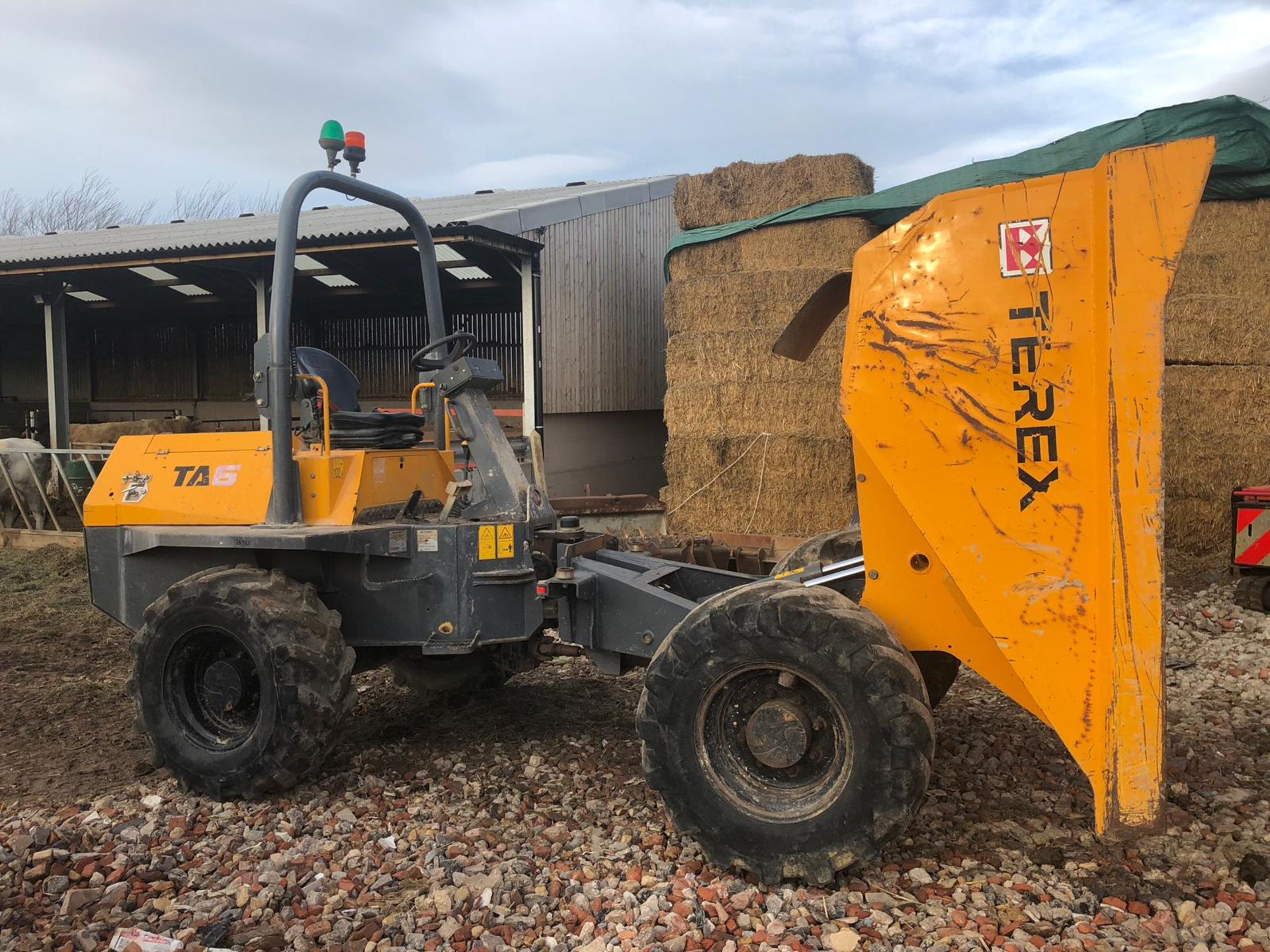 2013 TEREX TA6 6 TONNE DUMPER, STARTS, RUNS, DRIVES AND TIPS *PLUS VAT*