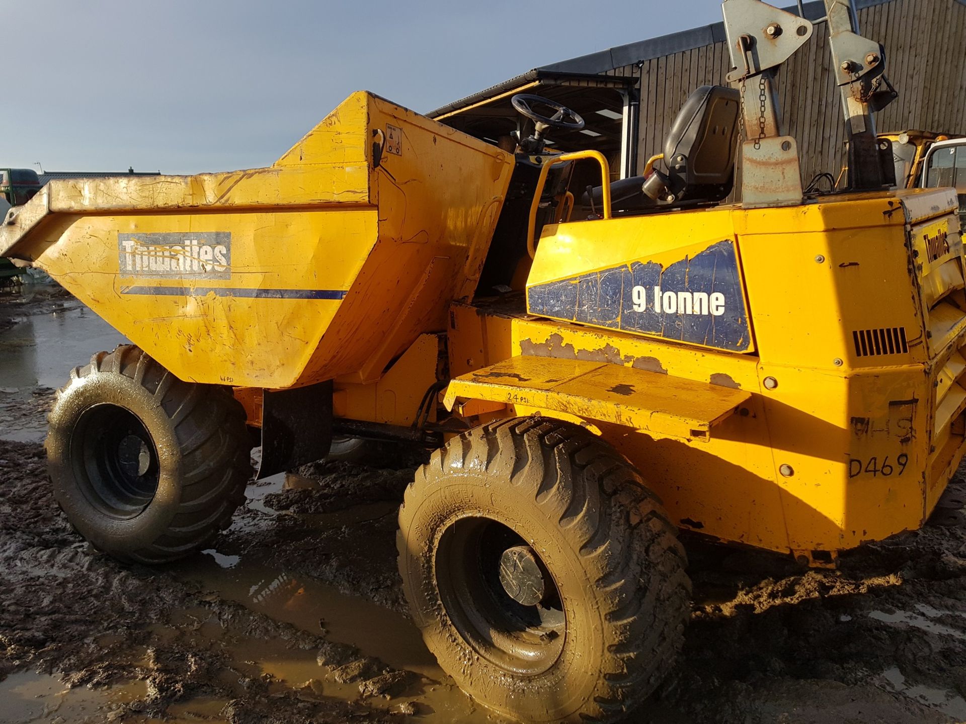 2007 THWAITES 9 TONNE DUMPER PERKINS DIESEL ENGINE *PLUS VAT* - Bild 3 aus 8