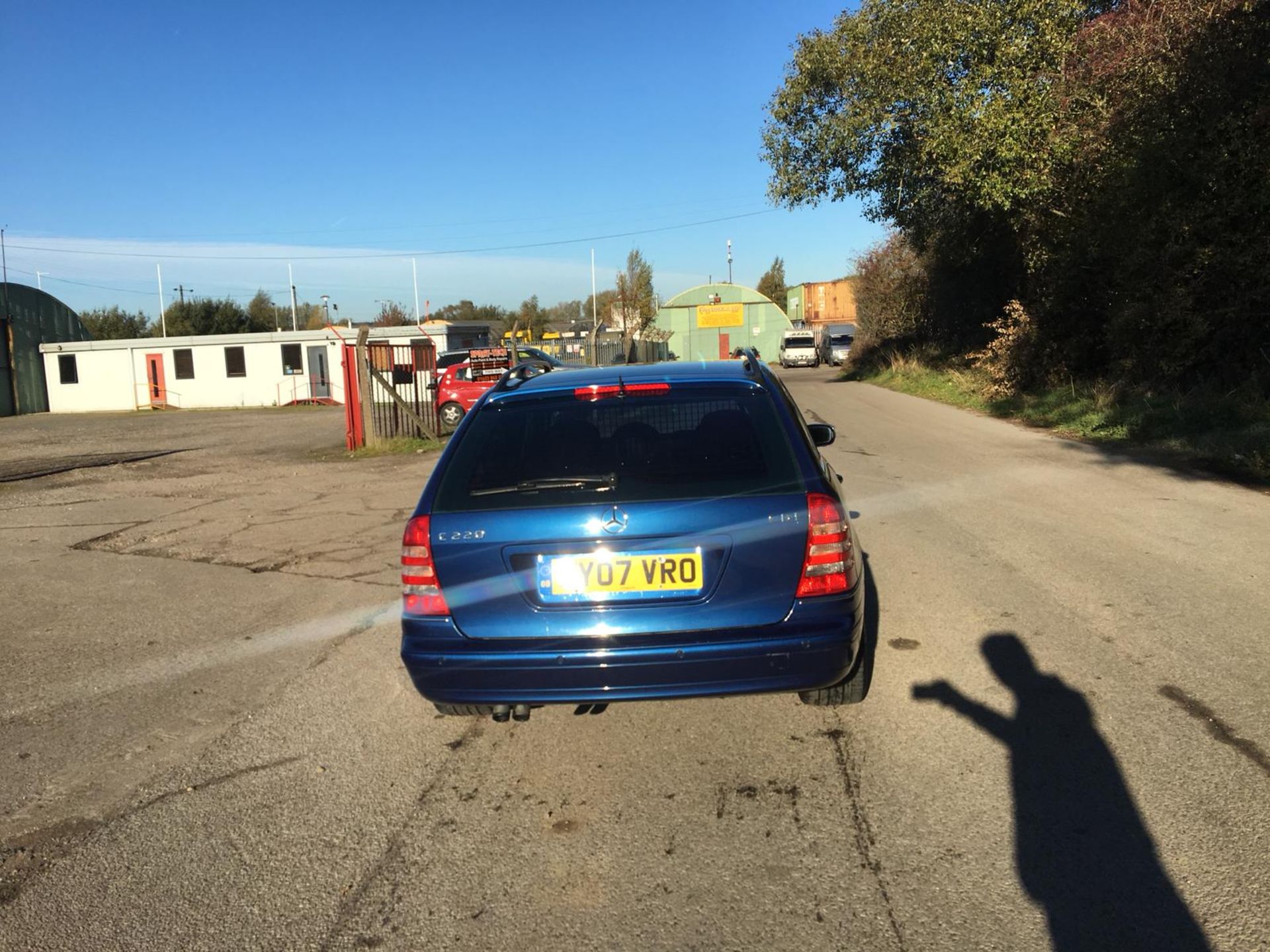 2007/07 REG MERCEDES C220 CDI AVANTGARDE SE AUTOMATIC BLUE DIESEL ESTATE *NO VAT* - Image 5 of 18