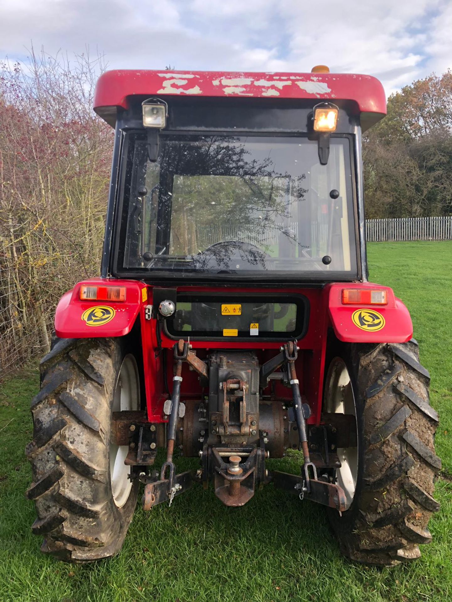 2008 ENFLY DQ554 TRACTOR RED / BLACK *PLUS VAT* - Image 7 of 20