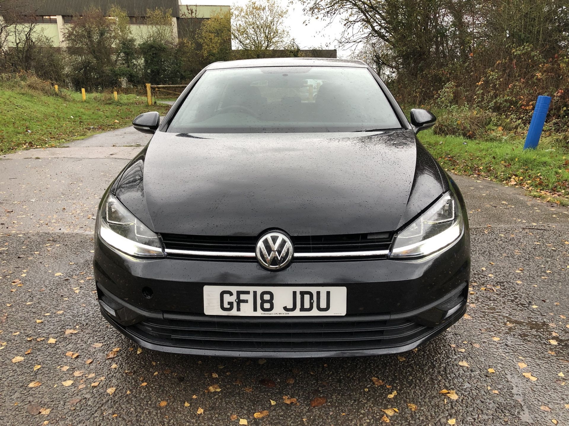 2018/18 REG VOLKSWAGEN GOLF S TSI BLUE MOTION BLACK PETROL 5 DOOR HATCHBACK, ONLY 33 MILES! *NO VAT* - Image 2 of 20