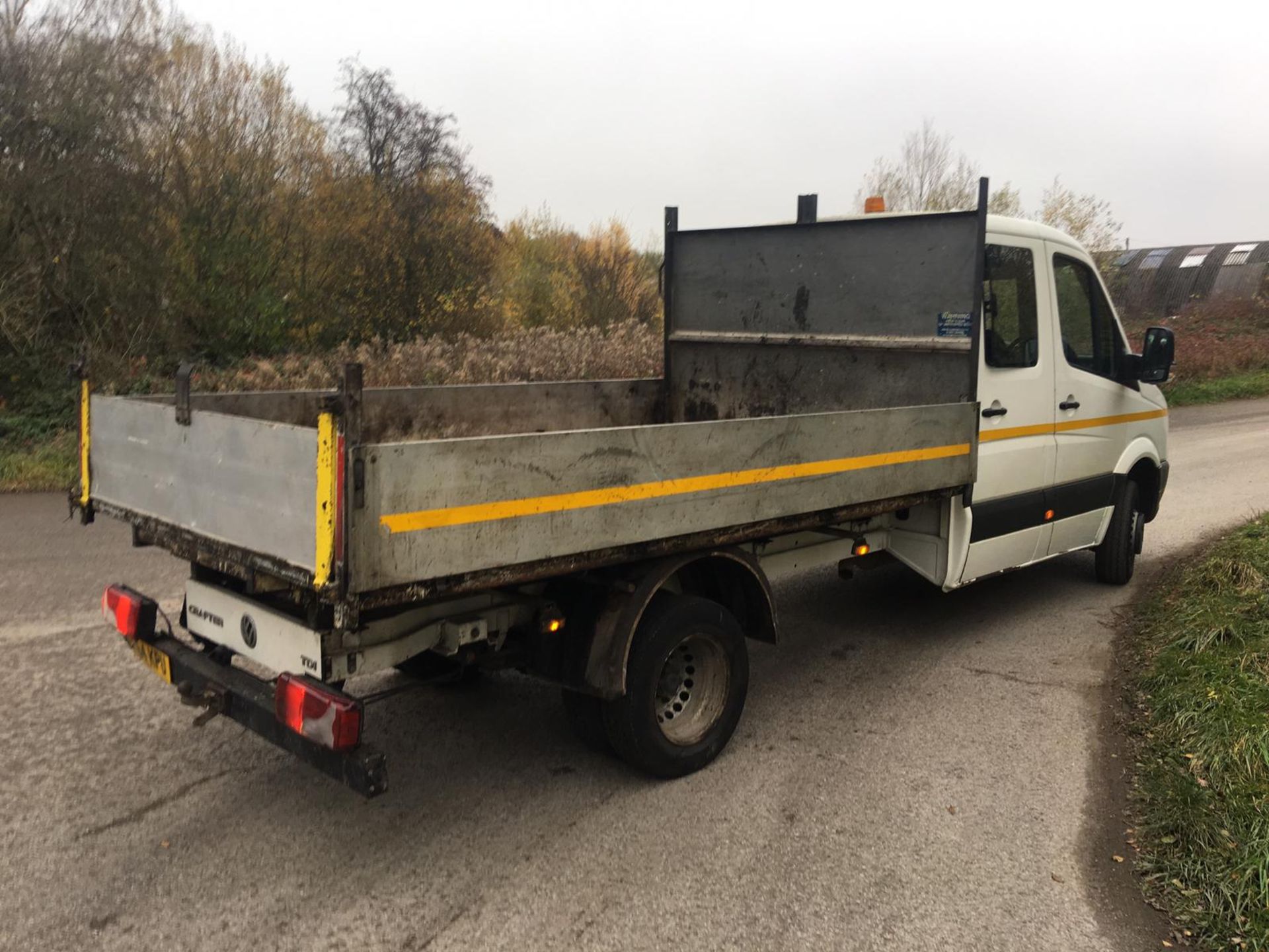 2014/64 REG VOLKSWAGEN CRAFTER CR50 STARTLINE TD DIESEL TIPPER, SHOWING 1 FORMER KEEPER *NO VAT* - Image 6 of 20