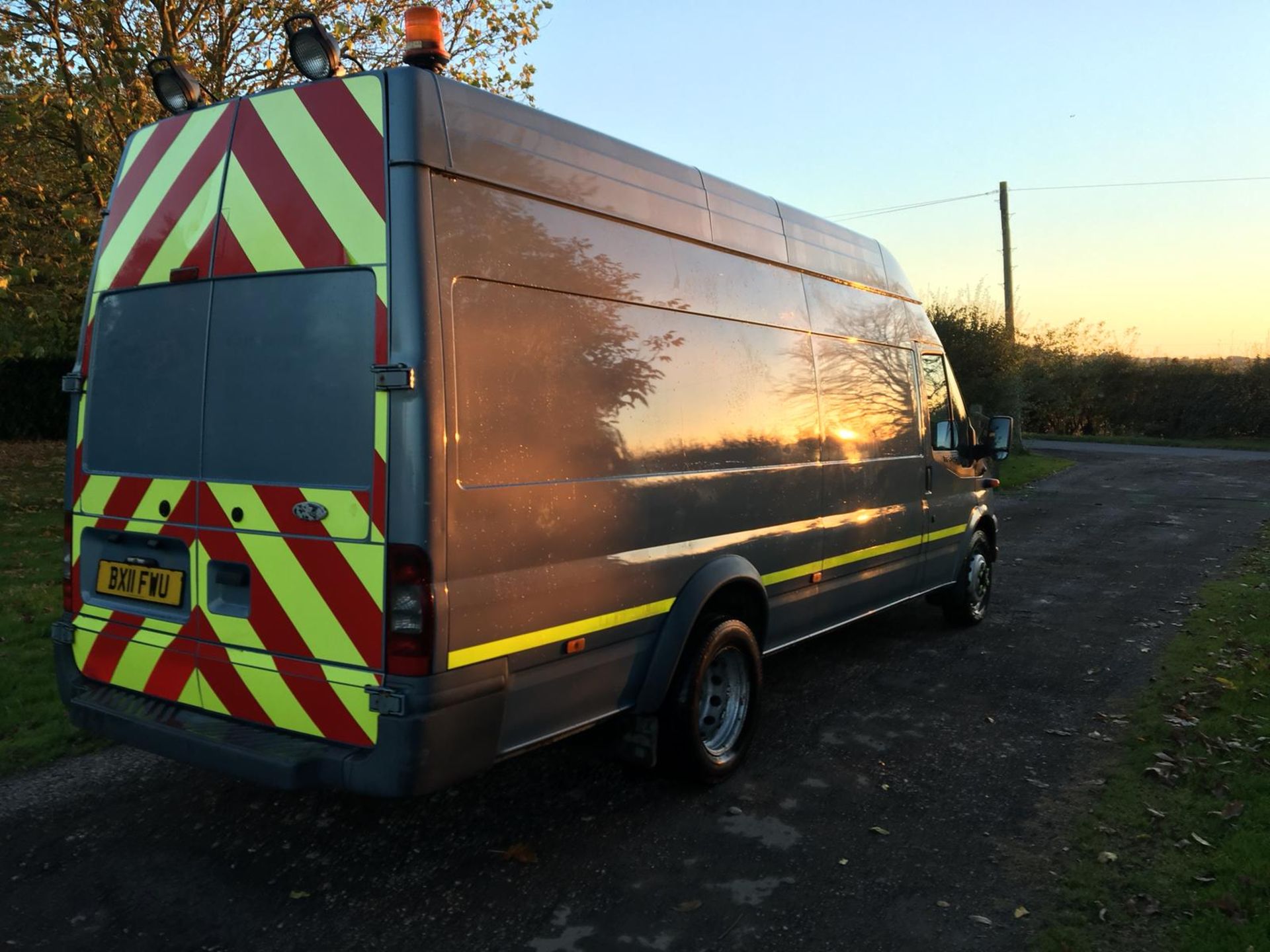 2011/11 REG FORD TRANSIT 115 T460 RWD BLUE DIESEL PANEL VAN, NIGHT HEATER, SHOWING 0 FORMER KEEPERS - Bild 7 aus 14