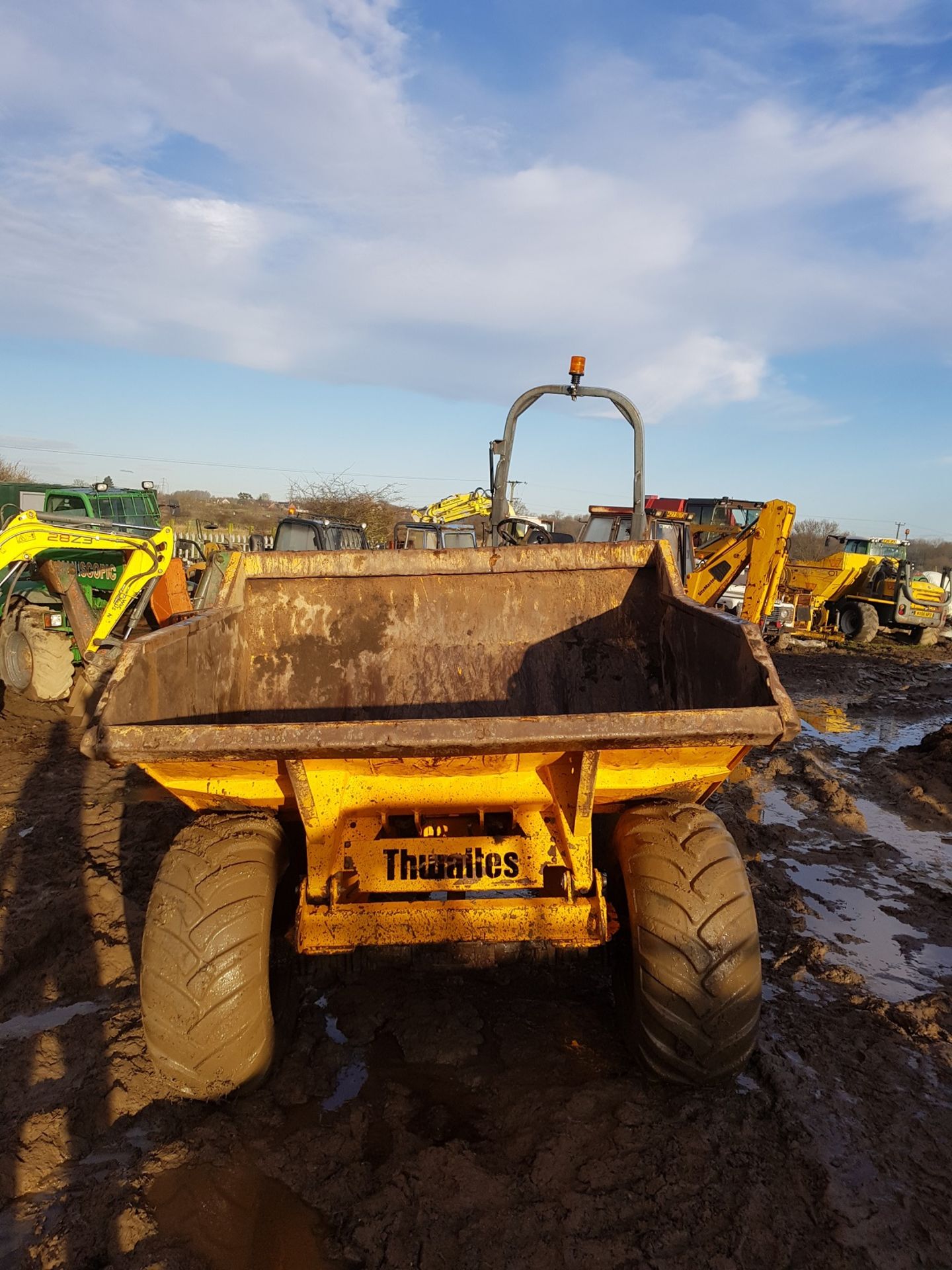 2007 THWAITES 9 TONNE DUMPER PERKINS DIESEL ENGINE *PLUS VAT* - Bild 2 aus 8