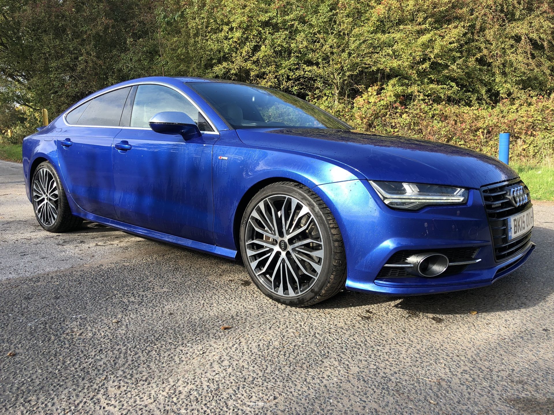 2015/15 REG AUDI A7 S LINE TDI QUATTRO AUTOMATIC BI-TURBO 3.0 DIESEL 320 BHP! *NO VAT* - Image 2 of 26