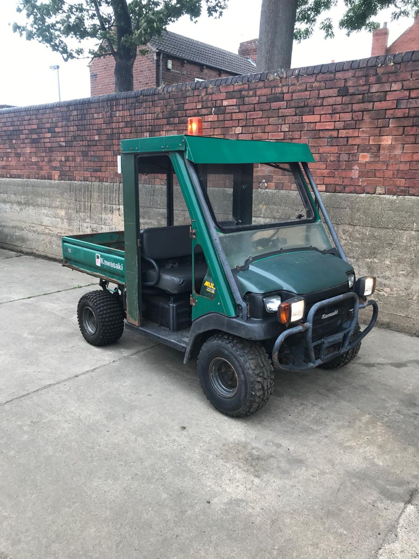 2007 KAWASAKI MULE, MODEL 3010 4X4 4WD AUTO DIESEL, TIPPER BODY *PLUS VAT*