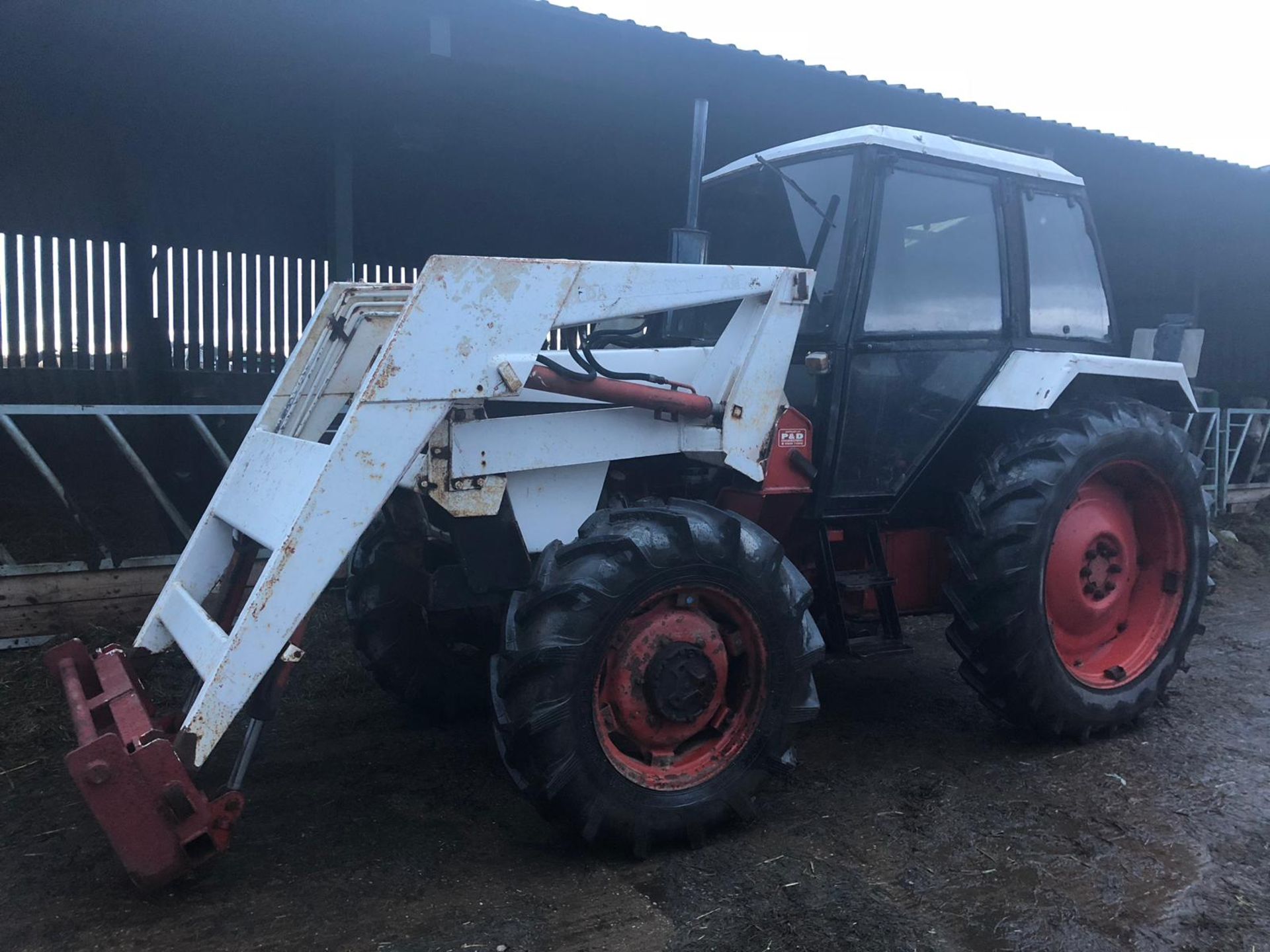 1984 DAVID BROWN CASE 4WD TRACTOR, PTO, 3 POINT LINKAGE, 2 SPOOL VALVES *PLUS VAT* - Image 2 of 16