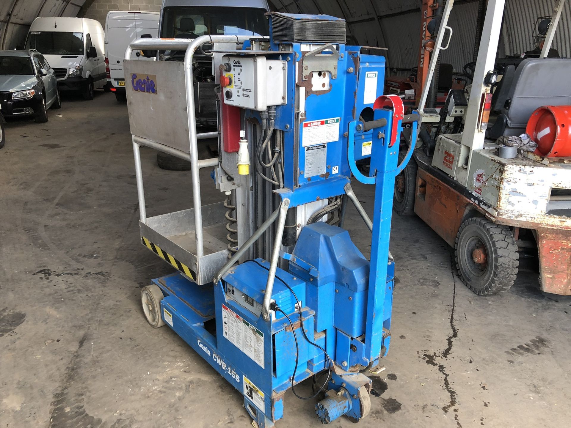 GENIE CWPE-15S SUPER SERIES COMPACT WORK PLATFORM 15FT LIFT HEIGHT *NO VAT* - Image 2 of 14