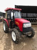 2008 ENFLY DQ554 TRACTOR RED / BLACK *PLUS VAT*