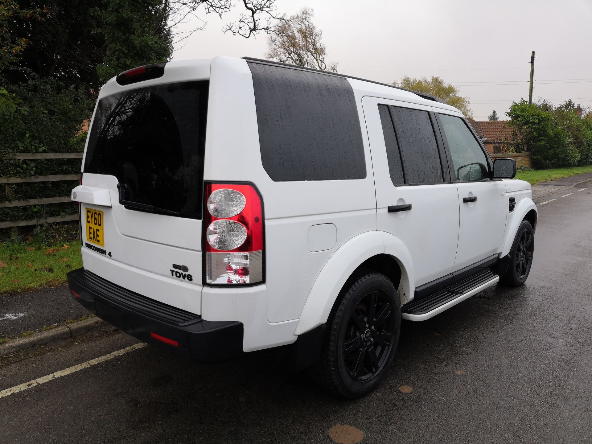2011/60 REG LAND ROVER DISCOVERY 4 TDV6 AUTOMATIC WHITE COMMERCIAL DIESEL LIGHT 4X4 *NO VAT* - Image 6 of 19