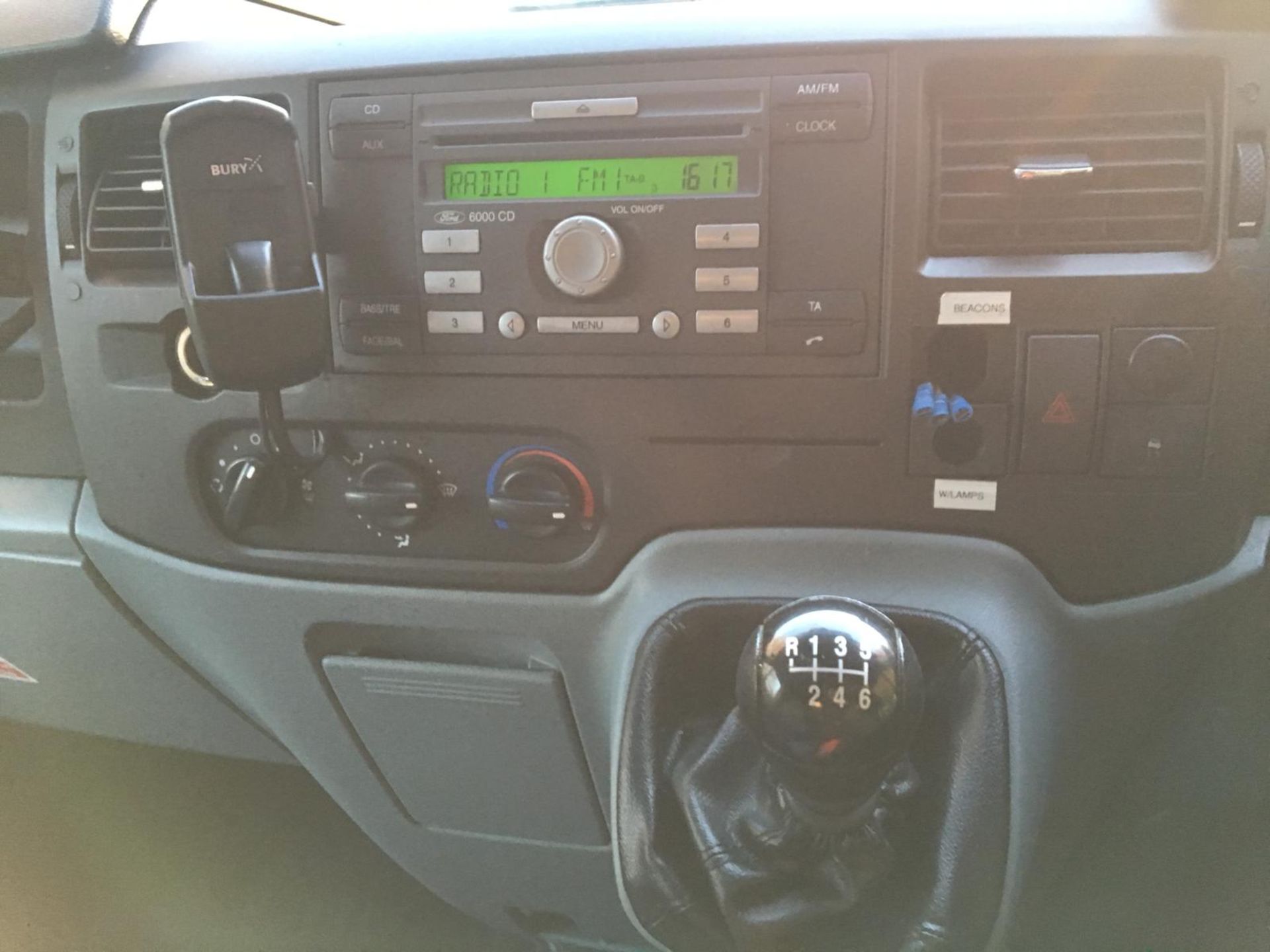 2011/11 REG FORD TRANSIT 115 T460 RWD BLUE DIESEL PANEL VAN, NIGHT HEATER, SHOWING 0 FORMER KEEPERS - Image 12 of 12