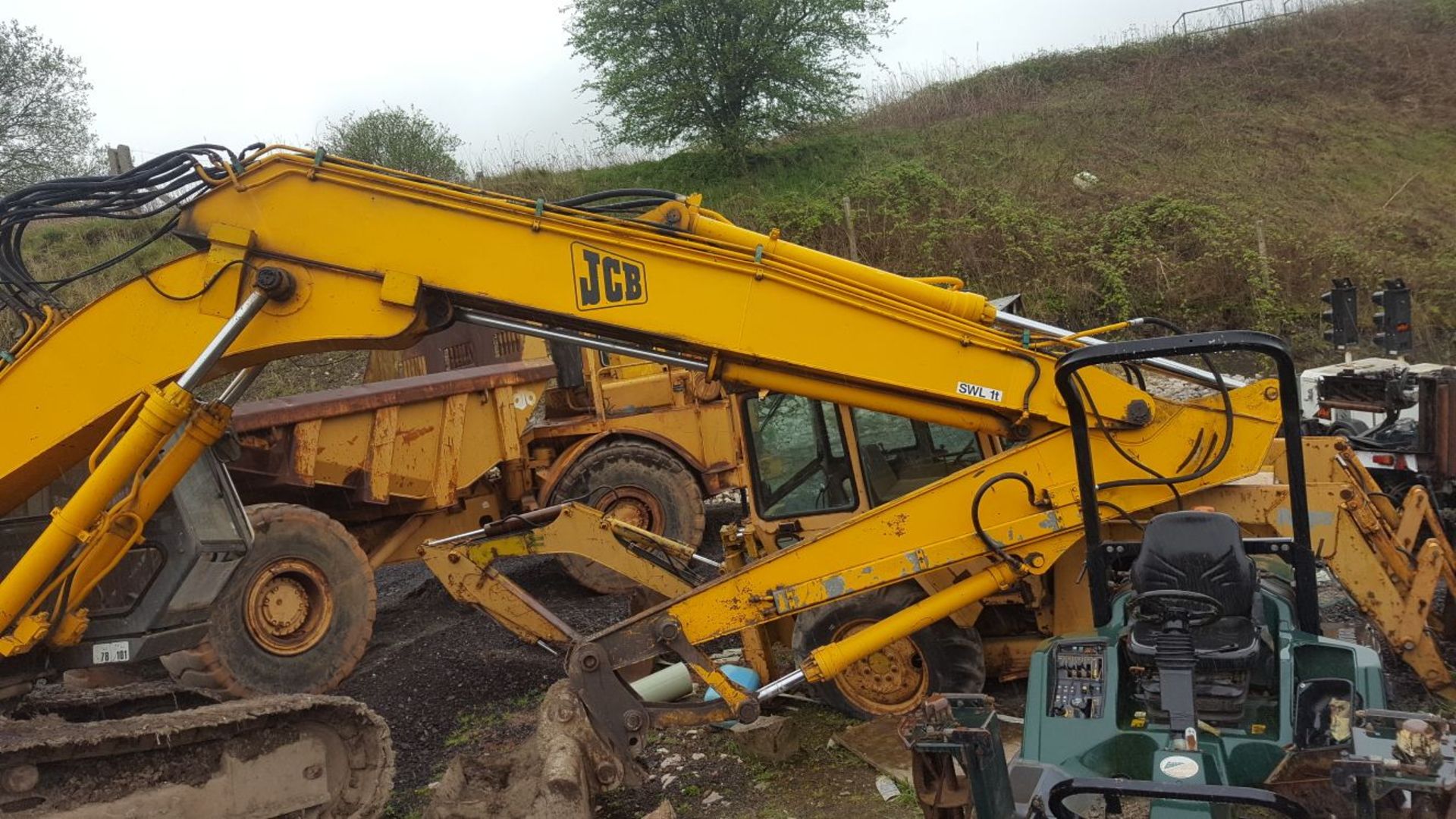 1996/P REG JCB JS150LC EXTENDER BOOM LONG REACH DIESEL HYDRAULIC EXCAVATOR *PLUS VAT* - Image 8 of 9