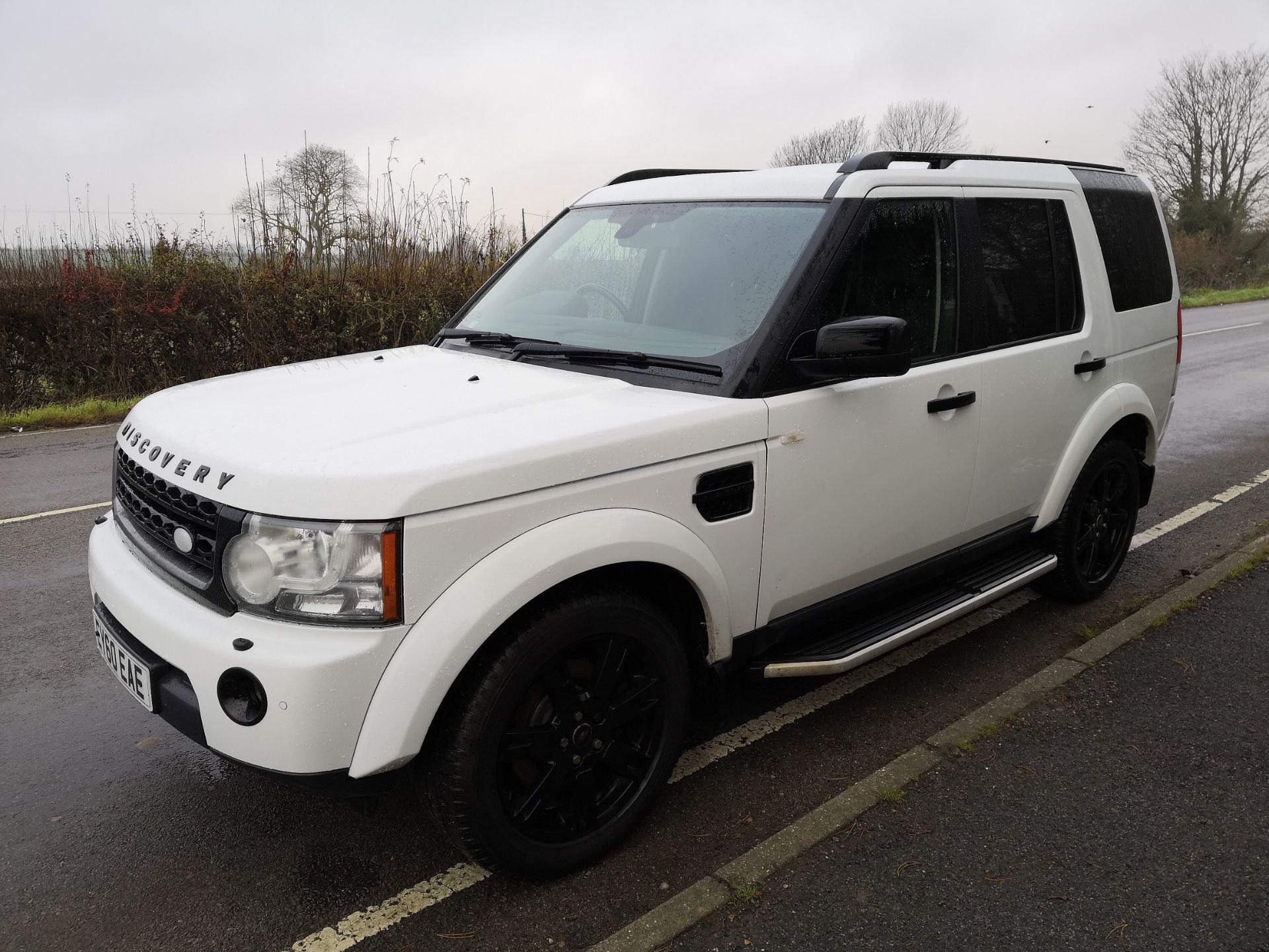 2011/60 REG LAND ROVER DISCOVERY 4 TDV6 AUTOMATIC WHITE COMMERCIAL DIESEL LIGHT 4X4 *NO VAT* - Image 3 of 19