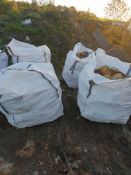 X4 BAGS OF LOGS - HELP AVAILABLE ONSITE WITH LOADING *NO VAT*