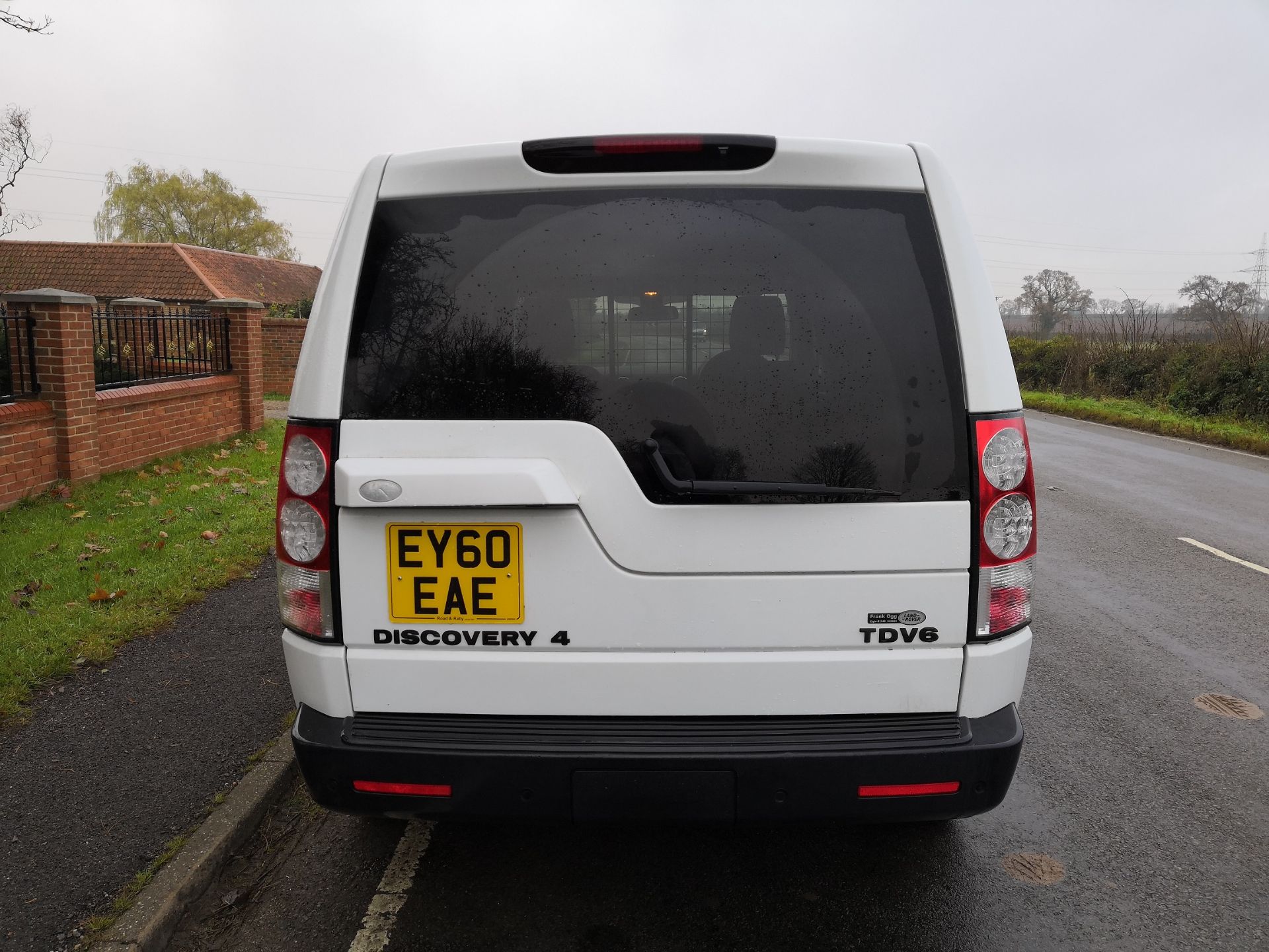 2011/60 REG LAND ROVER DISCOVERY 4 TDV6 AUTOMATIC WHITE COMMERCIAL DIESEL LIGHT 4X4 *NO VAT* - Image 5 of 19