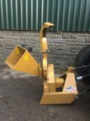 WALLENSTEIN BX32SEU 3 POINT HITCH PTO DRIVEN WOOD CHIPPER FOR COMPACT TRACTOR *PLUS VAT*