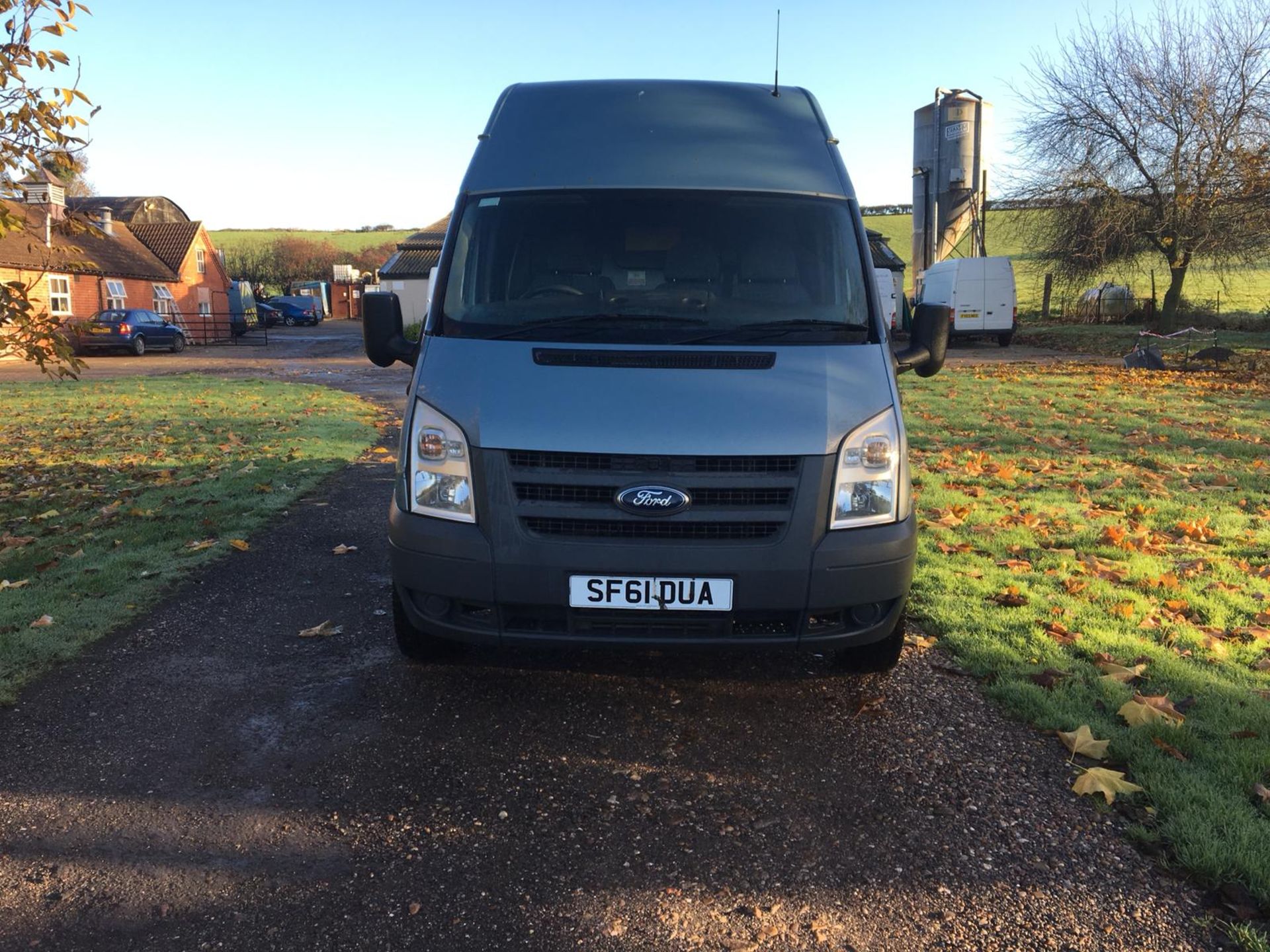 2011/61 REG FORD TRANSIT 115 T350L RWD BLUE DIESEL PANEL VAN, COMPRESSOR & ELECTRICS WORK - Image 2 of 12