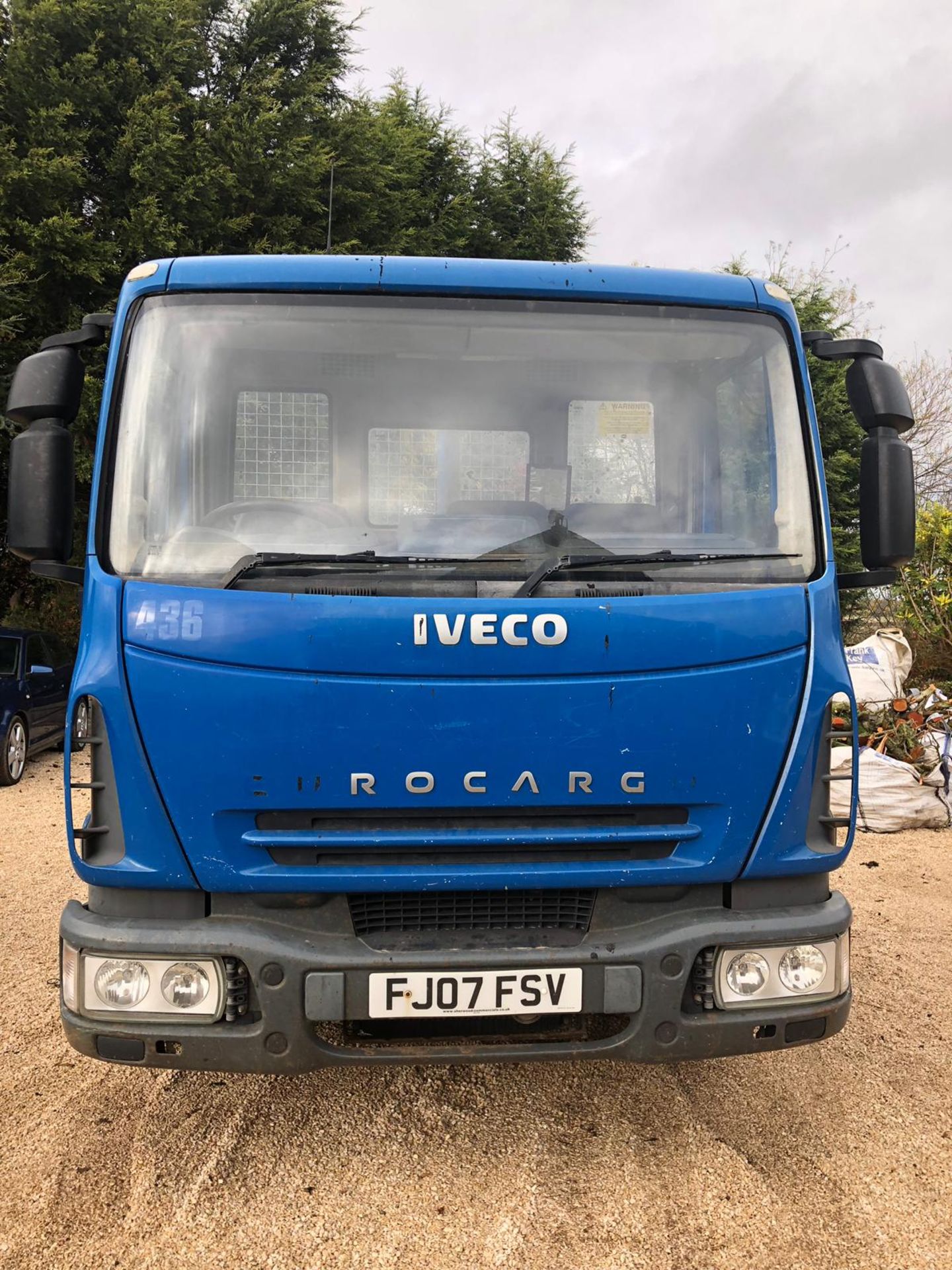 2007/07 REG IVECO EUROCARGO ML75E16K 7.5T BLUE DIESEL TIPPER, SHOWING 0 FORMER KEEPERS *PLUS VAT* - Image 2 of 15