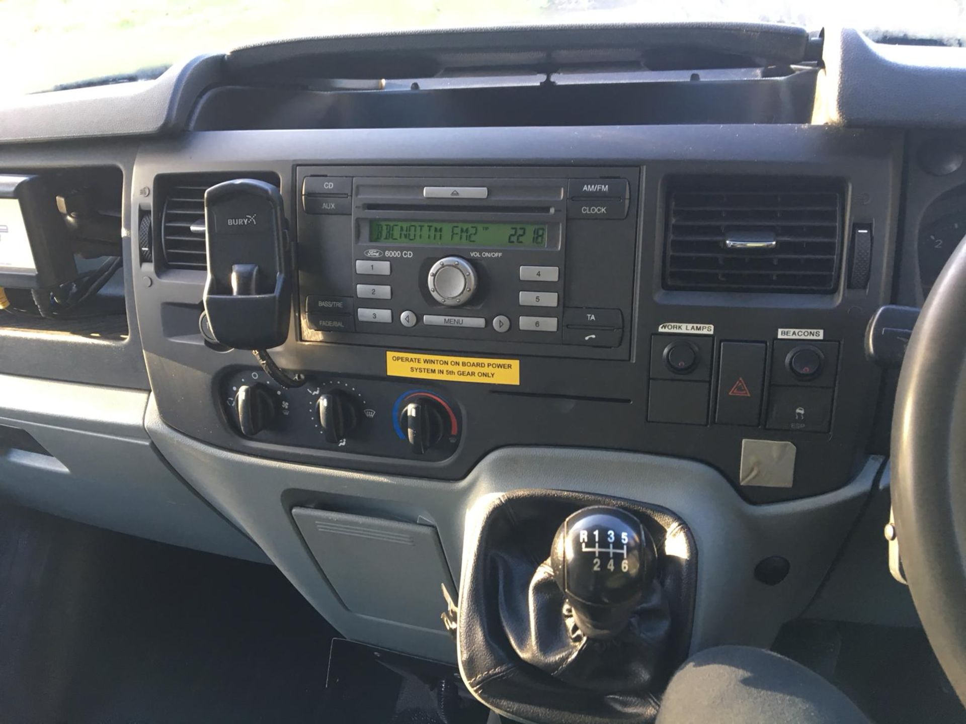 2011/61 REG FORD TRANSIT 115 T350L RWD BLUE DIESEL PANEL VAN, COMPRESSOR & ELECTRICS WORK - Image 9 of 12