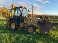1989 FORD 655C YELLOW/BLACK BACKHOE LOADER TRACTOR, STARTS, RUNS, LIFTS & DIGS *PLUS VAT*