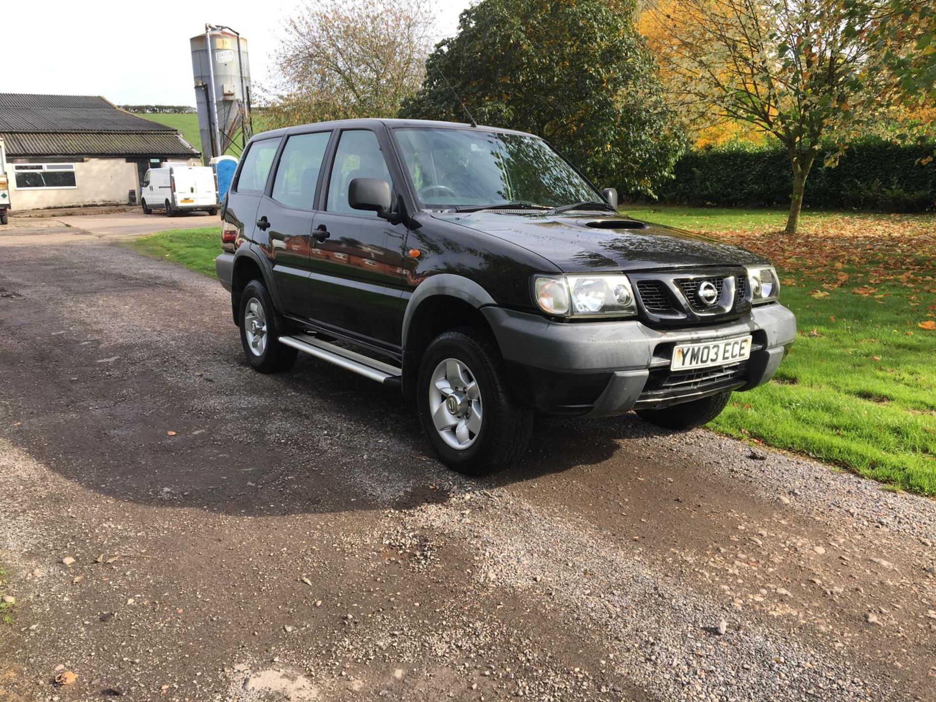 2003 NISSAN TERRANO BLACK DIESEL ESTATE, SHOWING 2 FORMER KEEPERS *NO VAT*