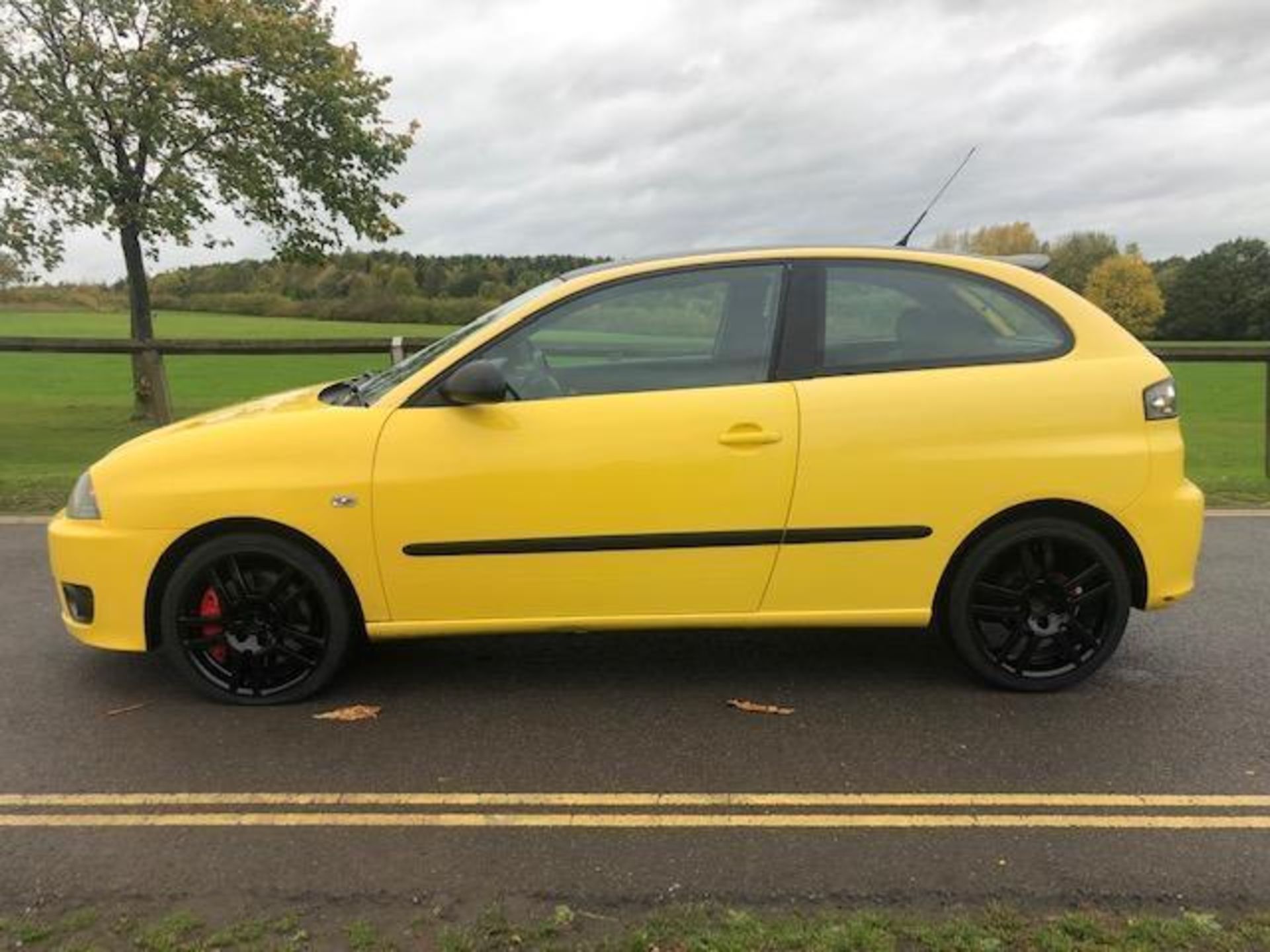 2005/55 REG SEAT IBIZA 1.9 TDI PD 160 CUPRA TDI RARE YELLOW DIESEL 3 DOOR HATCHBACK *NO VAT* - Image 4 of 11