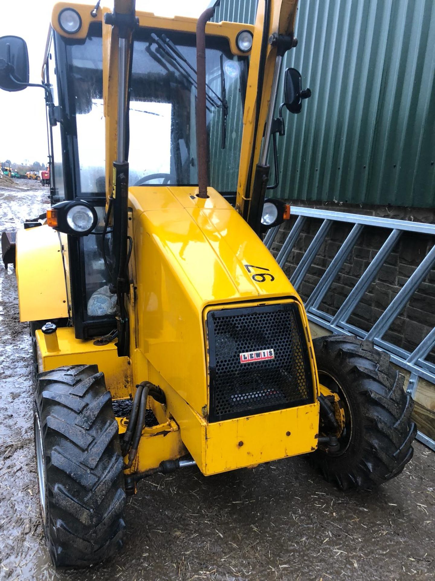 2012 LEWIS BADGER 111 COMPACT BACKHOE LOADER DIGGER, SHOWING 0 FORMER KEEPERS *PLUS VAT* - Image 10 of 20