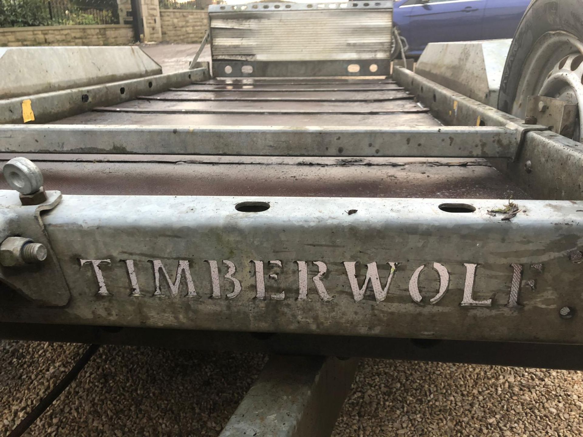 BRIAN JAMES TWIN AXLE TILT BED TRAILER 4X8 TIMBERWOLF TRAILER *NO VAT* - Image 4 of 6