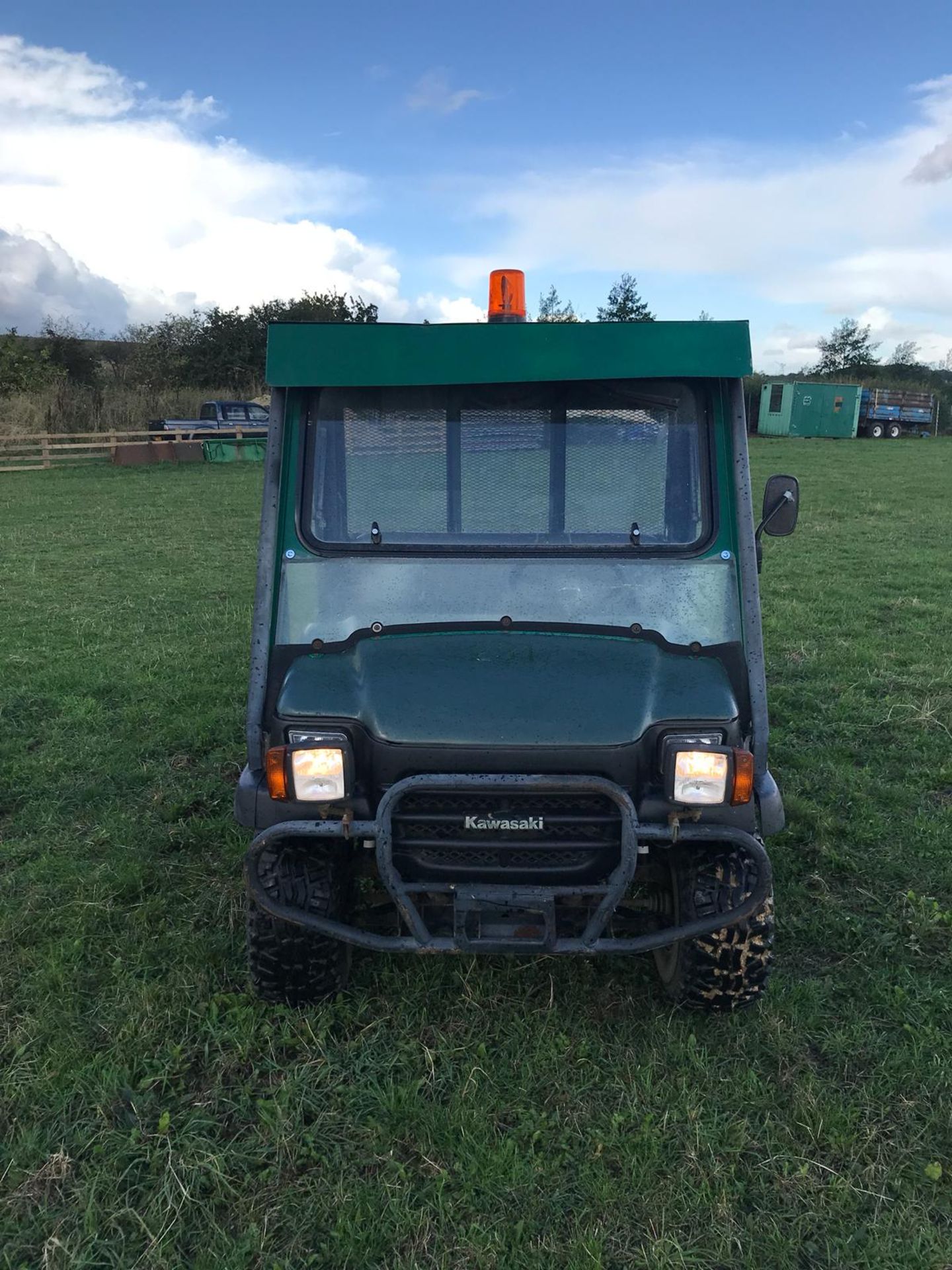 2007 KAWASAKI MULE, MODEL 3010 4X4 4WD AUTO DIESEL, TIPPER BODY *PLUS VAT* - Image 3 of 17