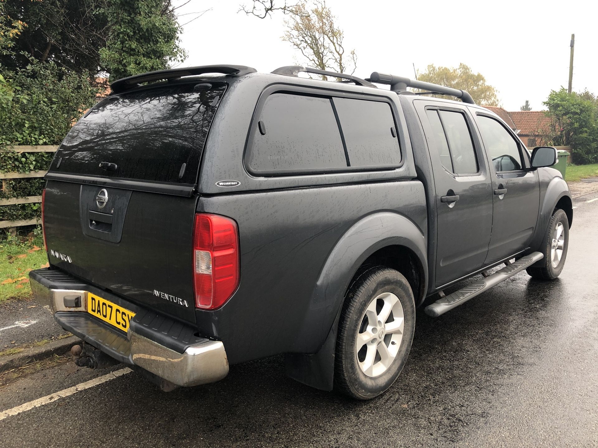 2007/07 REG NISSAN NAVARA AVENTURA 4X4 4WD DOUBLE CAB DCI GREY DIESEL PICK UP 2.5 *PLUS VAT* - Image 6 of 24