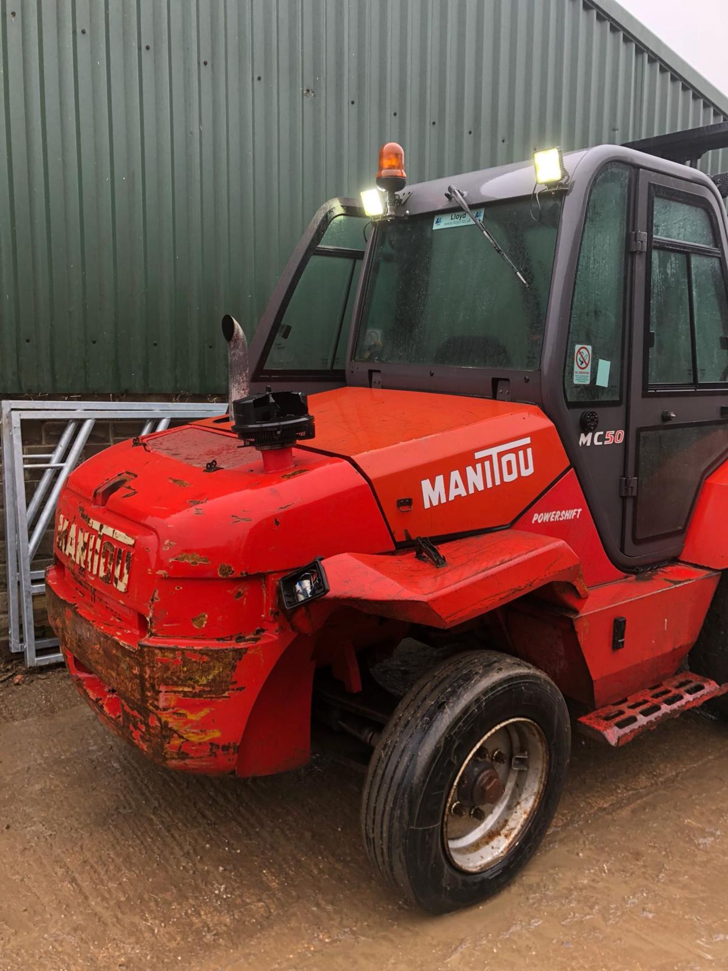 2004 MANITOU MC 50 POWER SHIFT ROUGH TERRAIN FORKLIFT *PLUS VAT* - Image 6 of 15