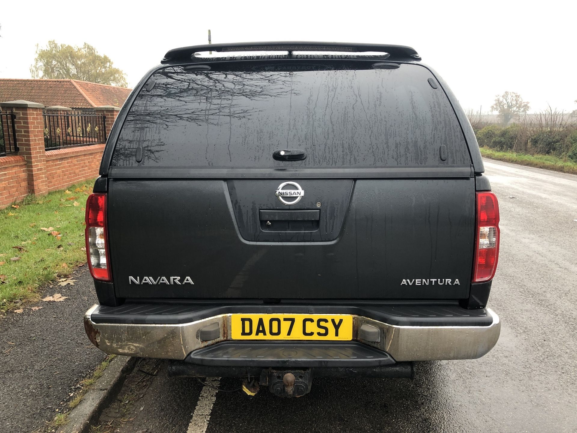 2007/07 REG NISSAN NAVARA AVENTURA 4X4 4WD DOUBLE CAB DCI GREY DIESEL PICK UP 2.5 *PLUS VAT* - Image 5 of 24