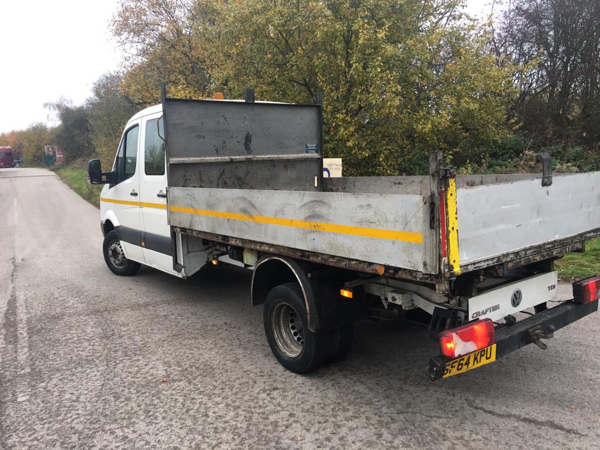 2014/64 REG VOLKSWAGEN CRAFTER CR50 STARTLINE TD DIESEL TIPPER, SHOWING 1 FORMER KEEPER *NO VAT* - Image 6 of 20